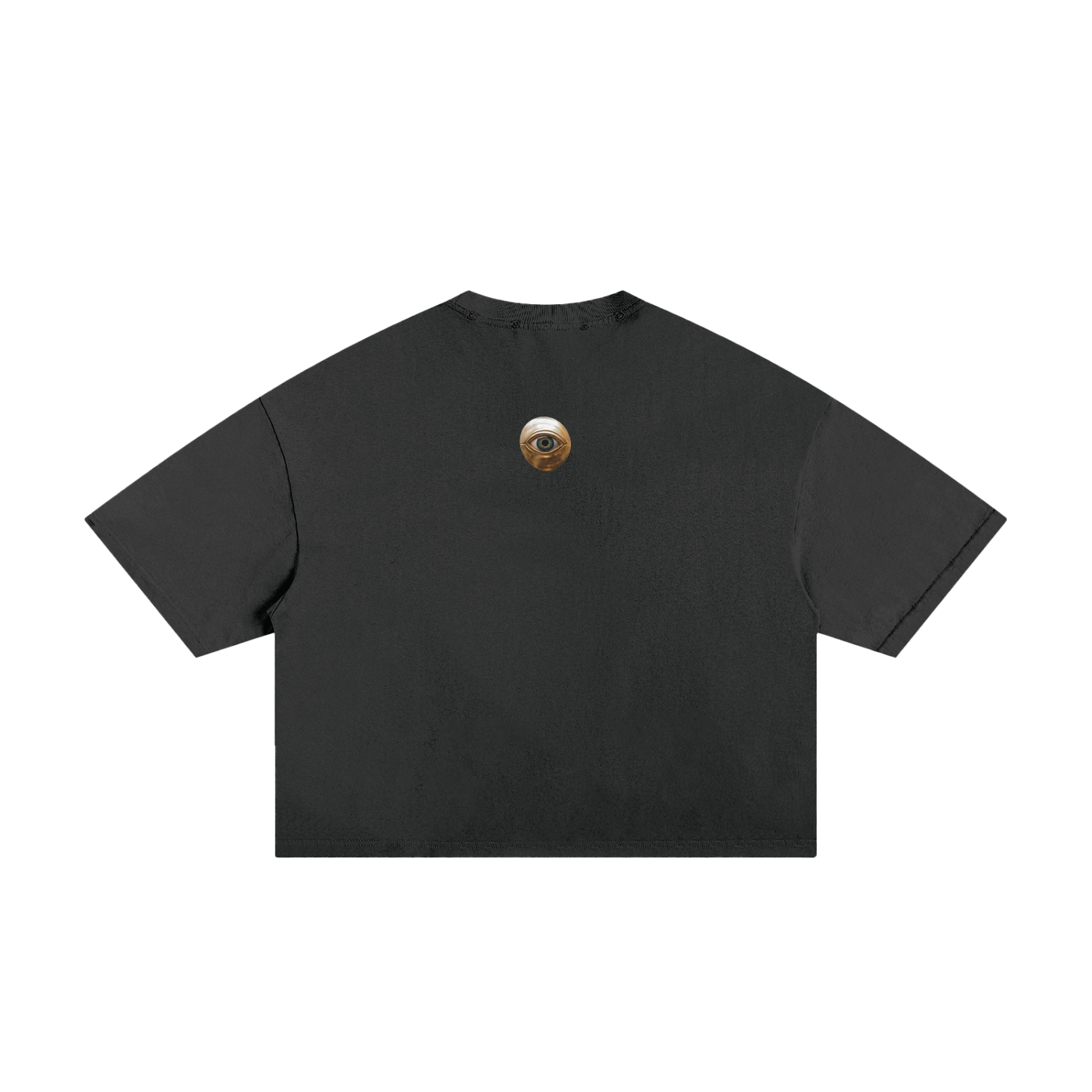 Follow Your Gut unisex cropped Boxy Tee
