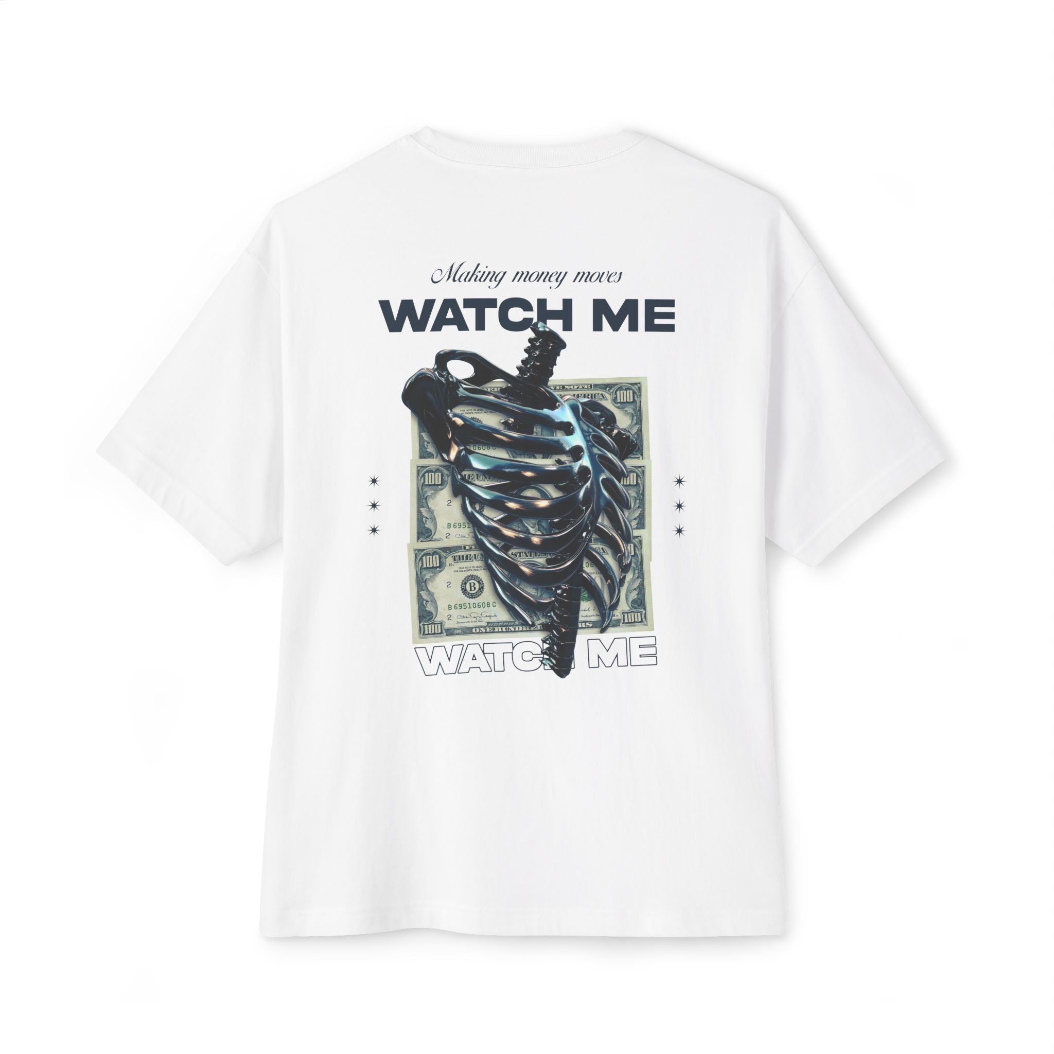 Making Money Moves Watch Me Heavy Cotton Tee