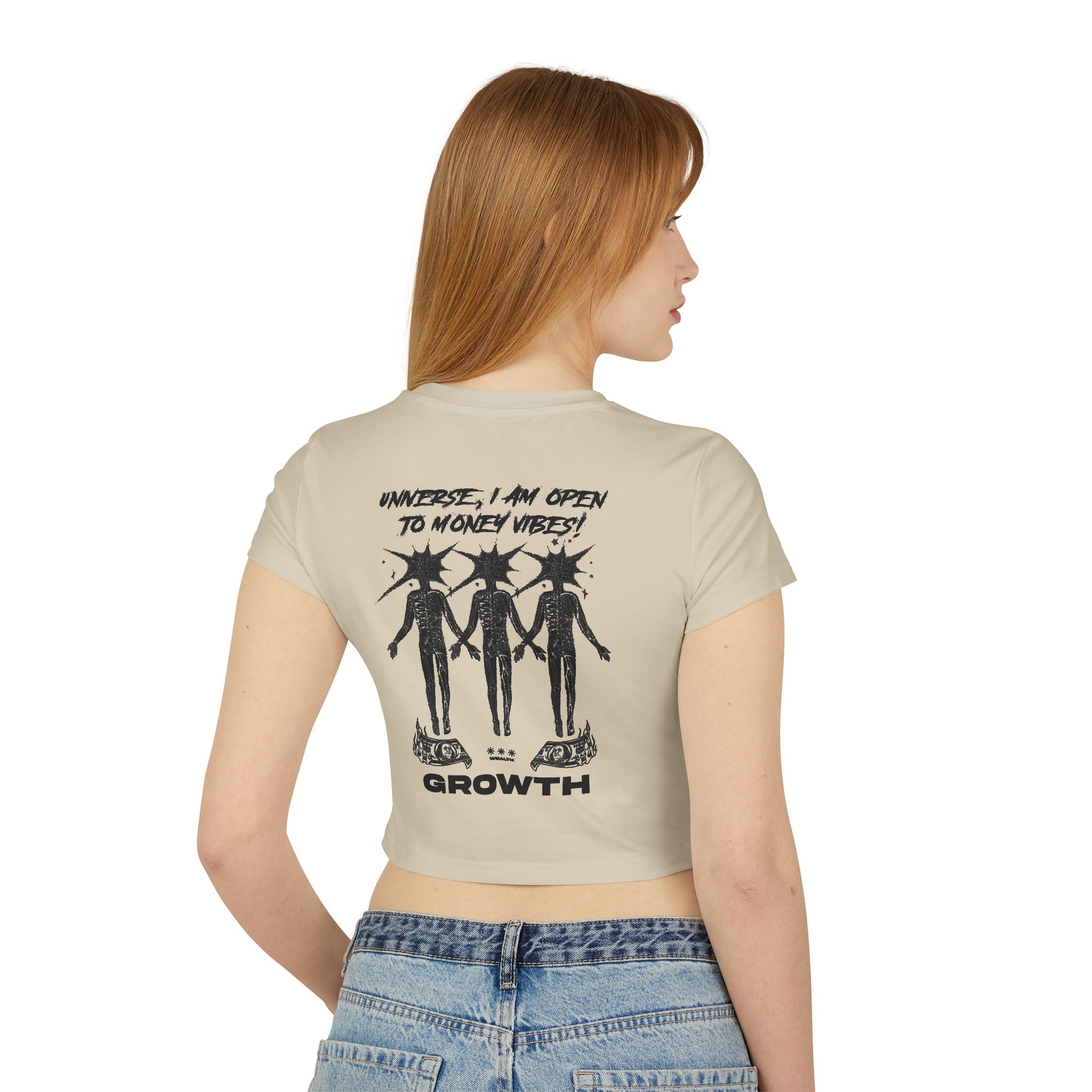 Universe I am open to Money Vibes Tiny Tee