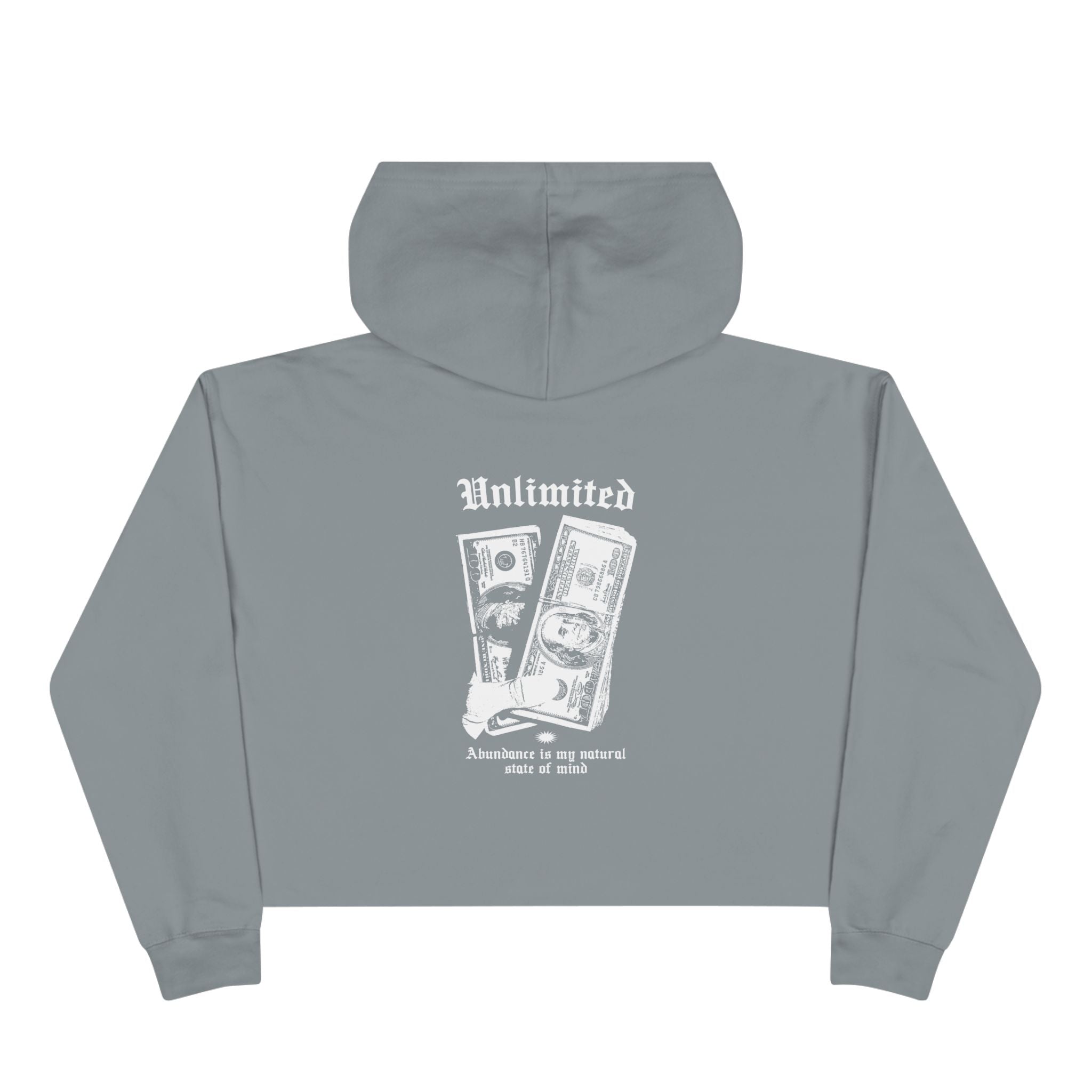 Unlimited Unisex Crop Hoodie