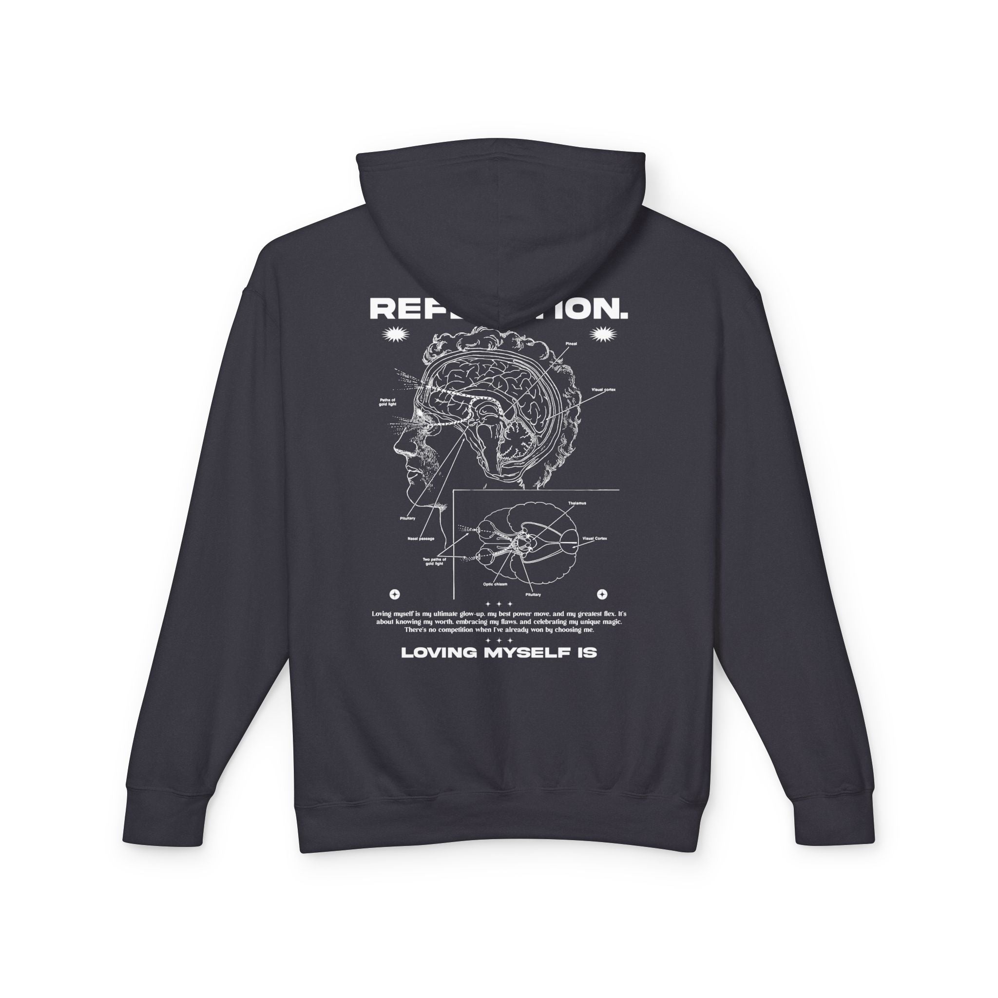 Loving myself is my best flex Hoodie