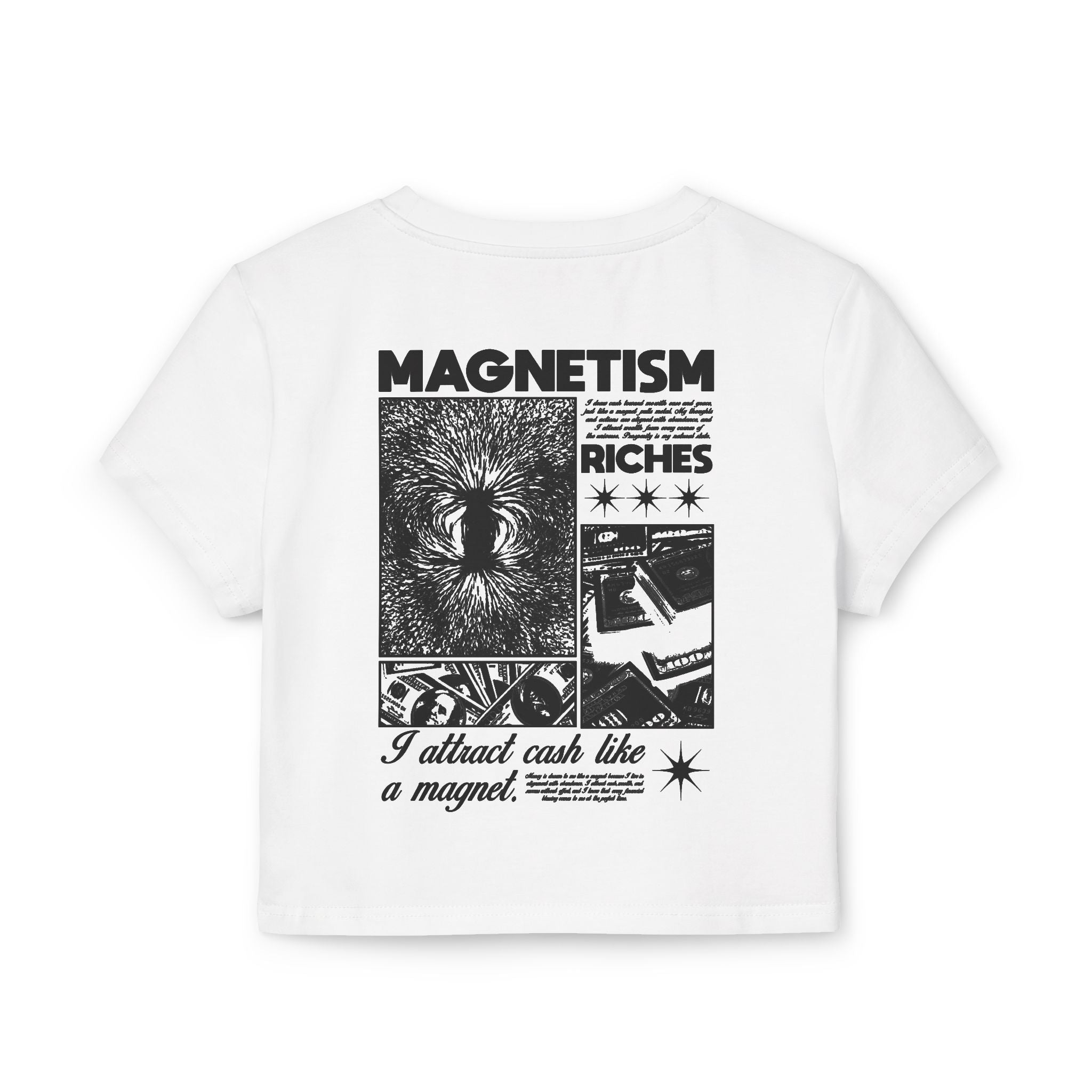 I Attract Cash Like a Magnet Tiny Tee