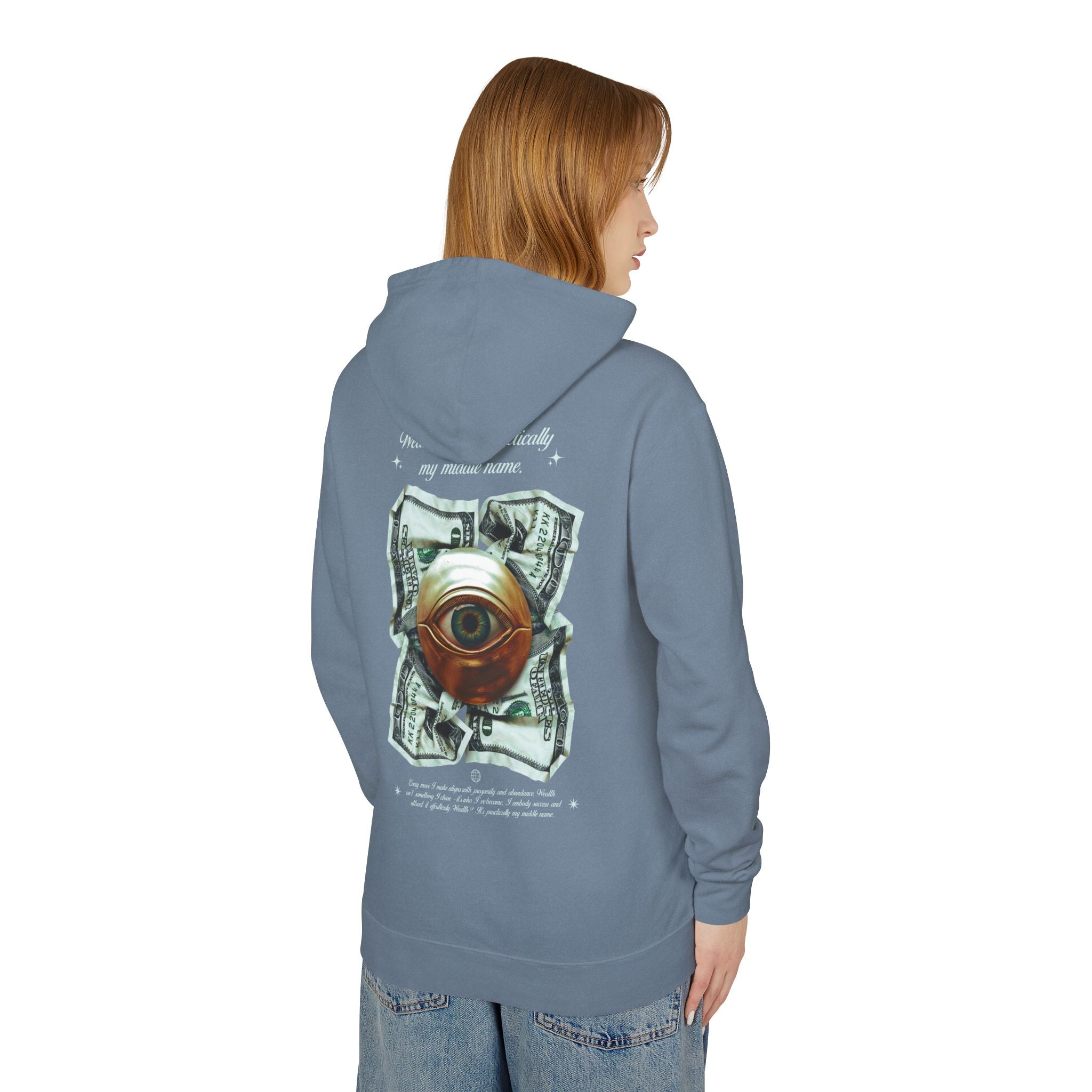 Wealth? It's Pradically My Middle Name Hooded Sweatshirt
