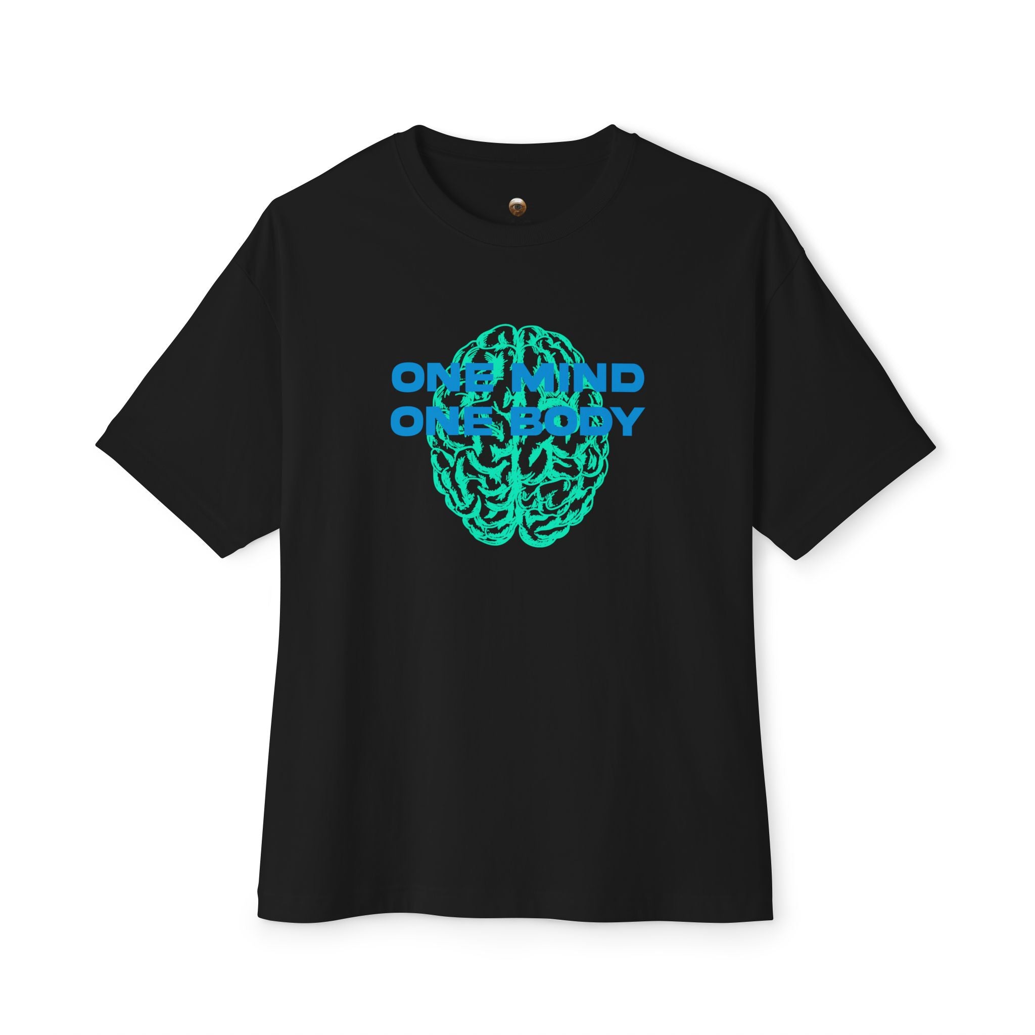 My body and mind work in harmony Unisex Oversized Tee