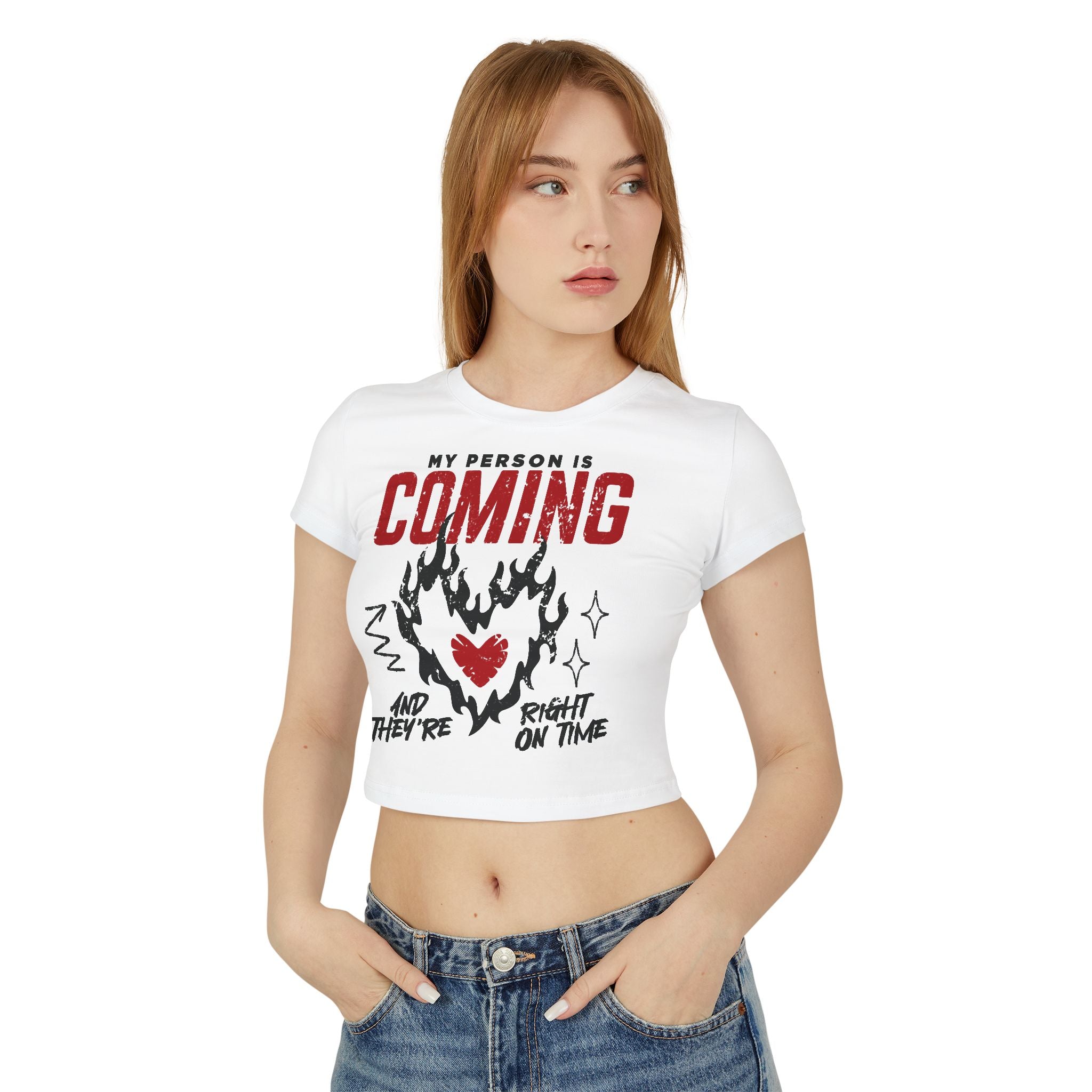 My Person Is Coming And They're Right On Time Tiny Tee