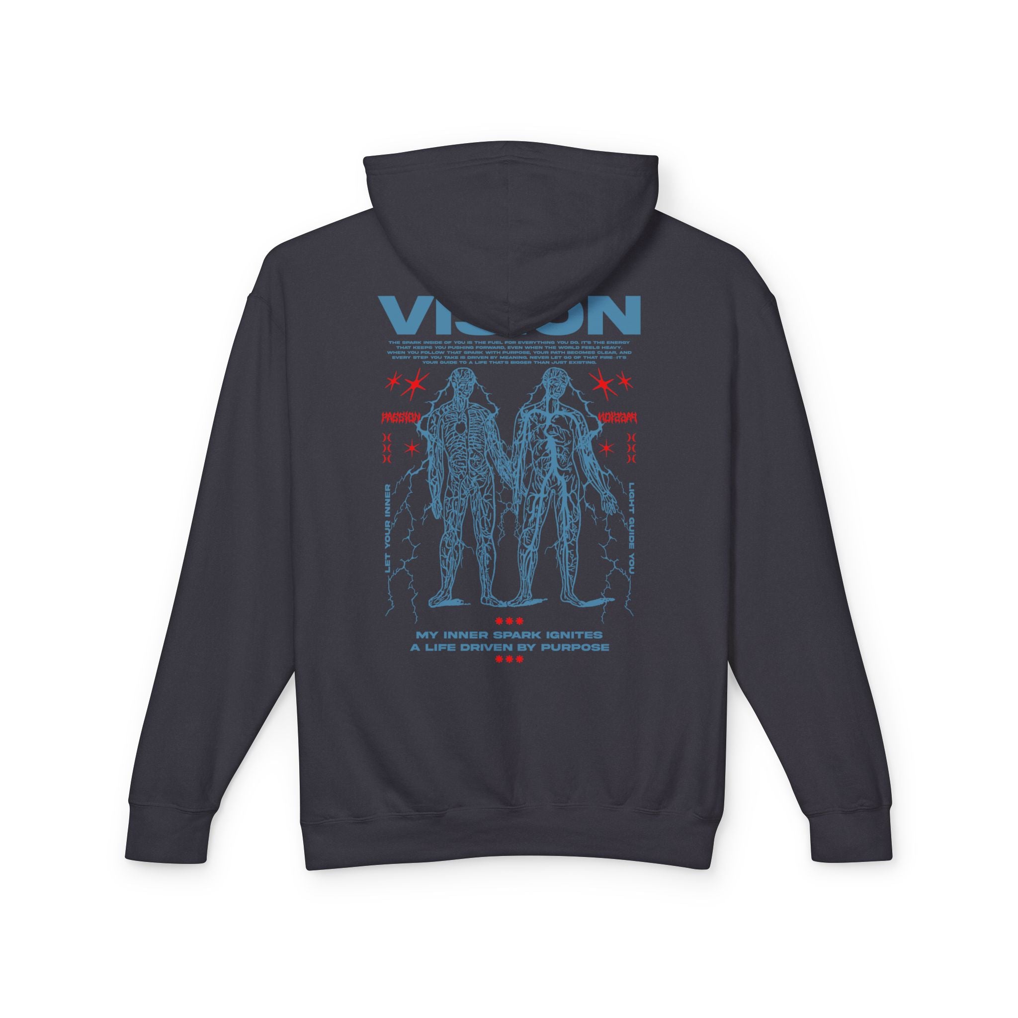 My inner spark ignites a life driven by purpose Hoodie