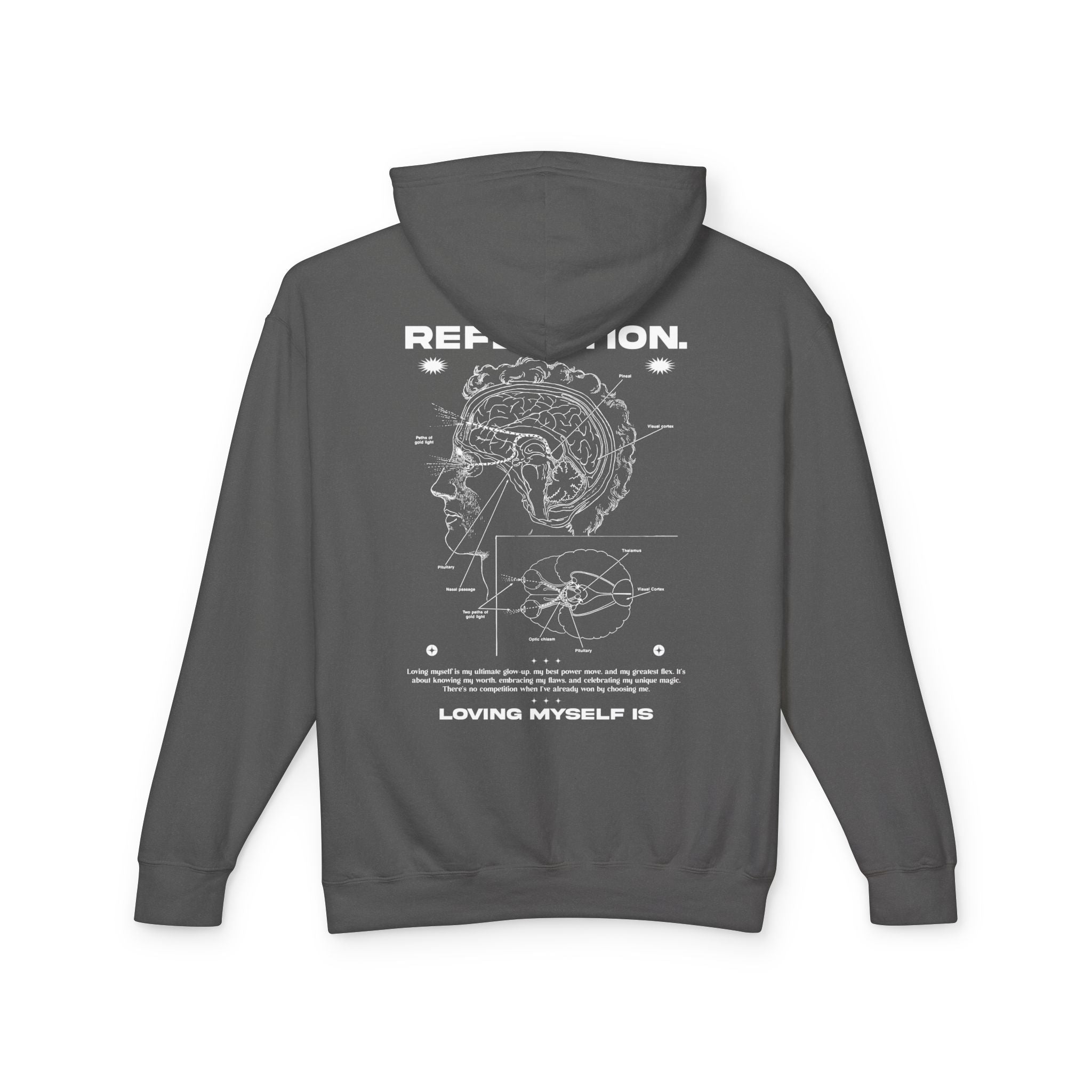Loving myself is my best flex Hoodie