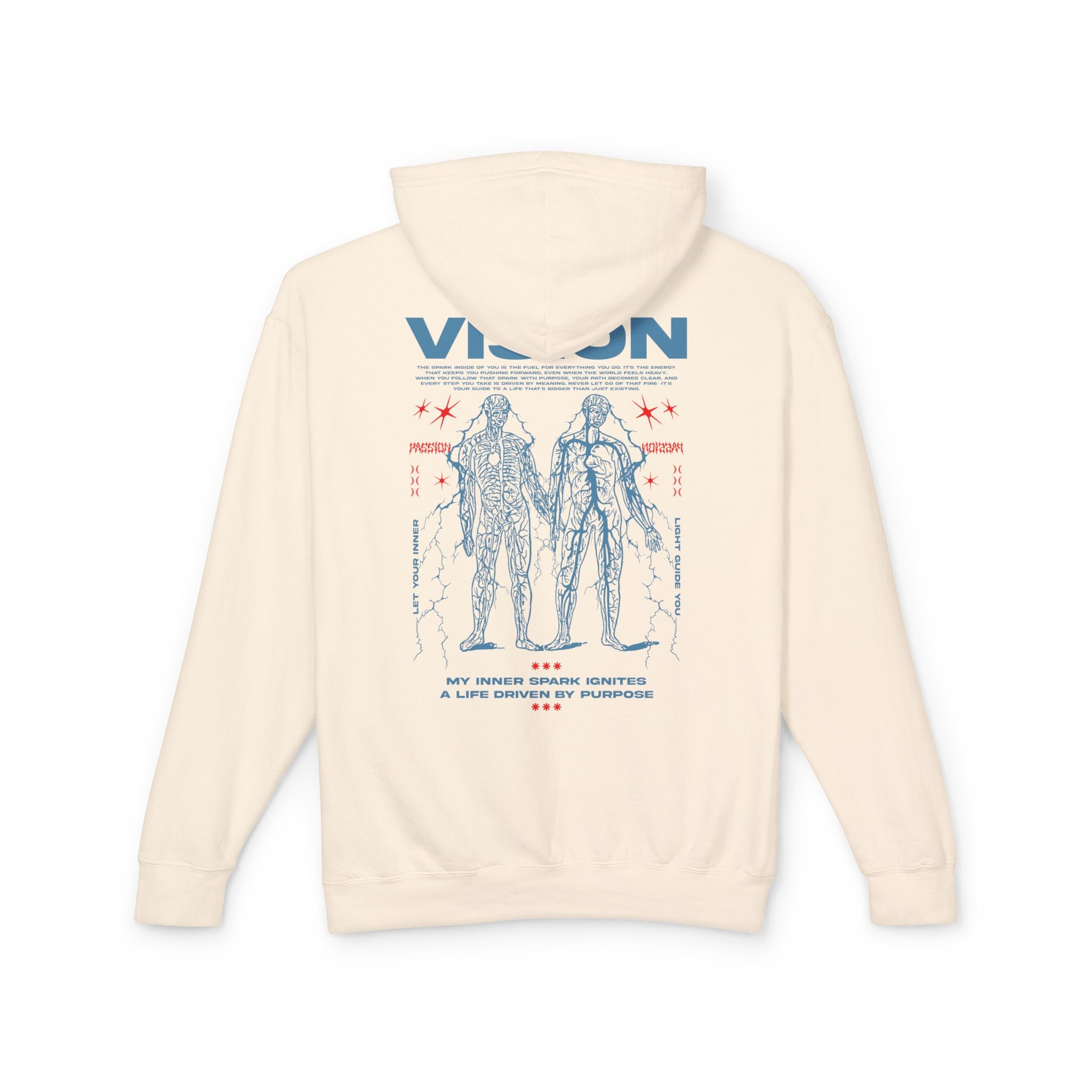 My inner spark ignites a life driven by purpose Hoodie
