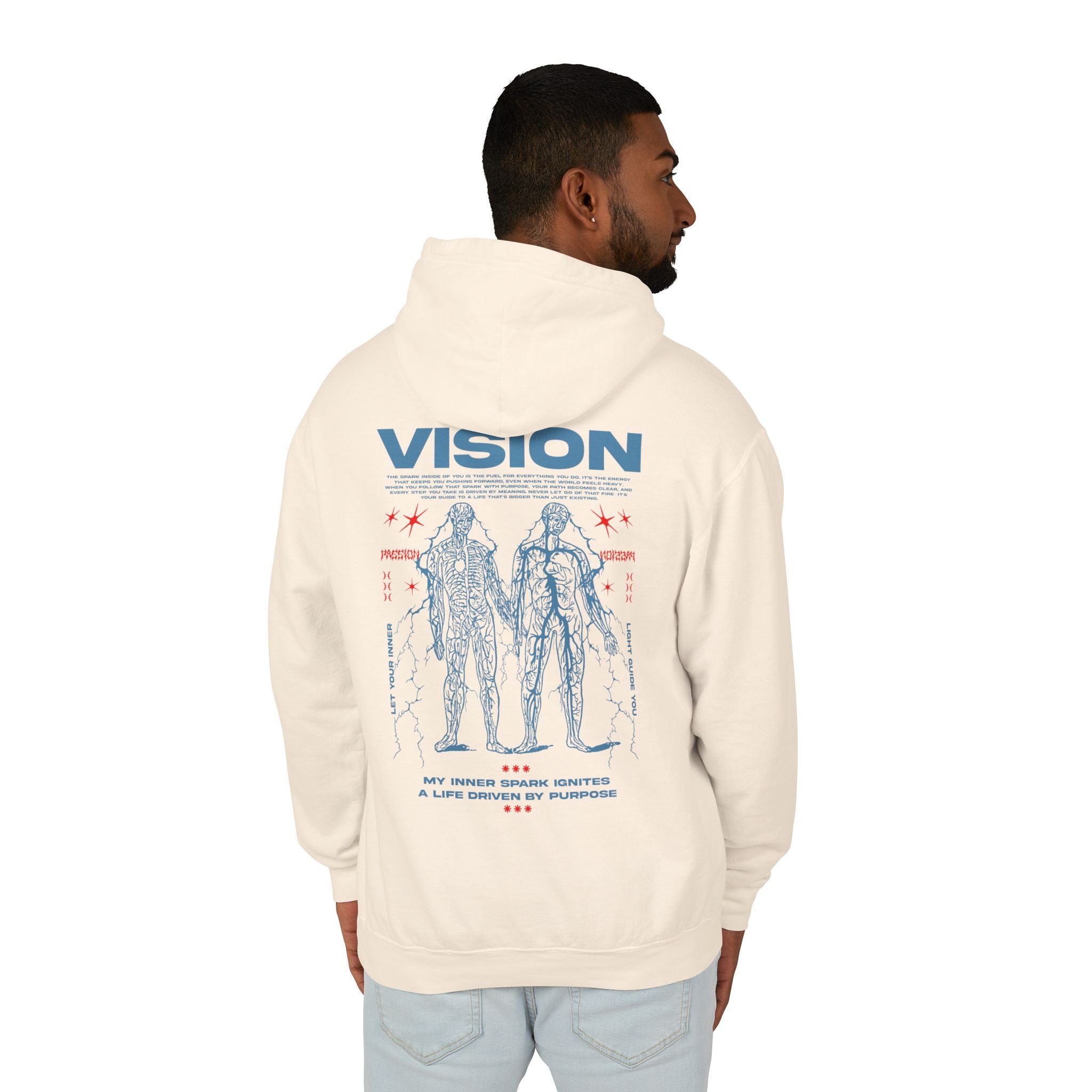 My inner spark ignites a life driven by purpose Hoodie