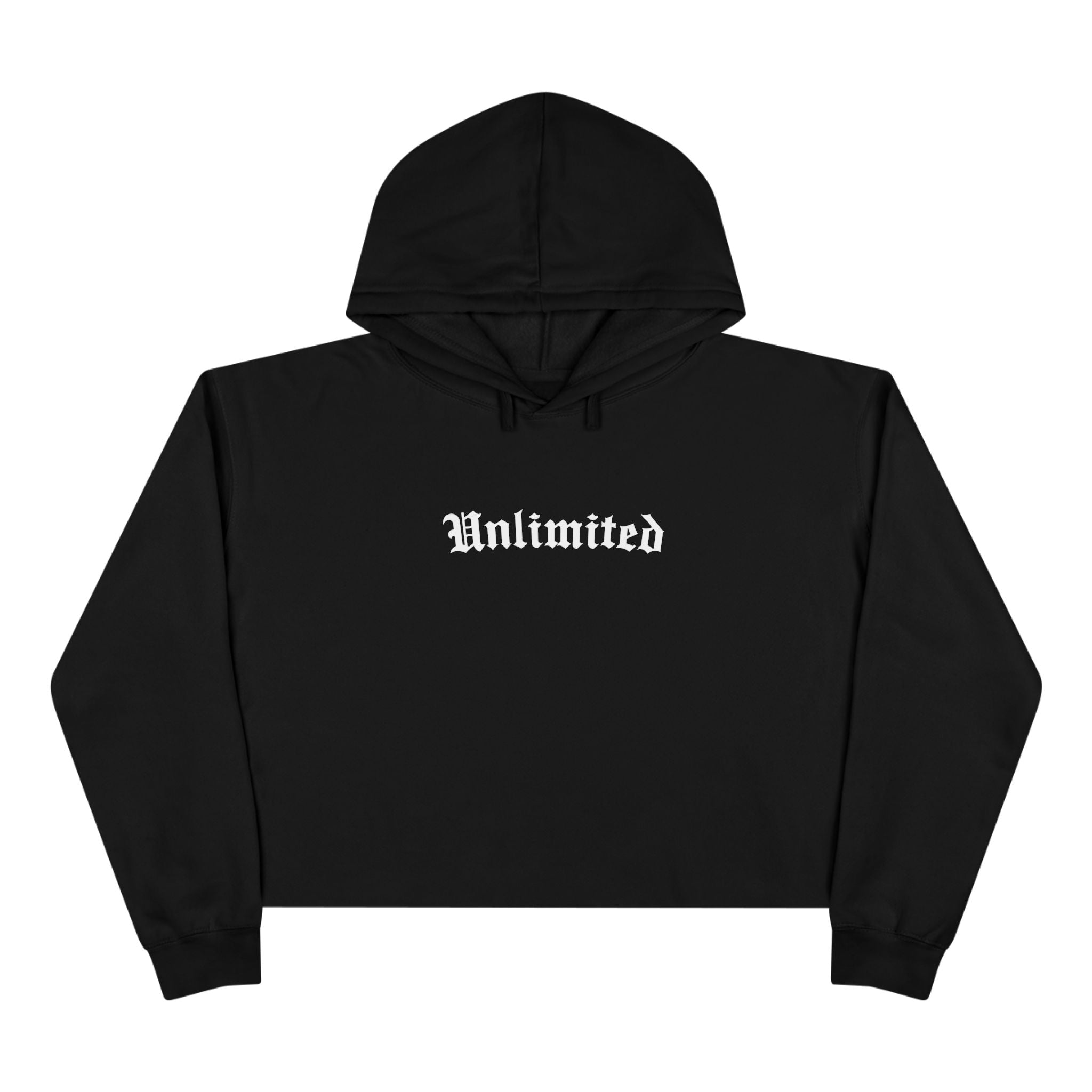 Unlimited Unisex Crop Hoodie