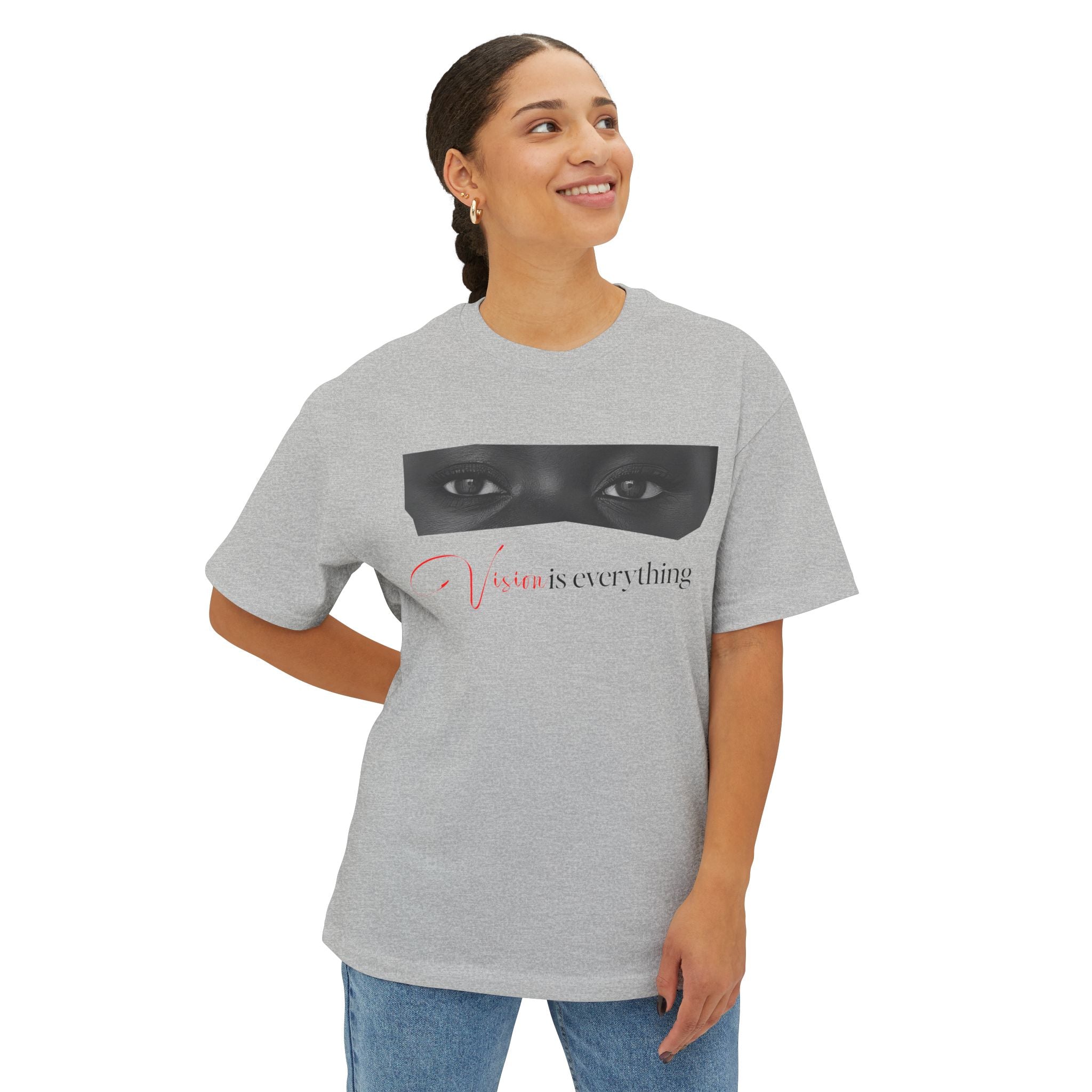 Vision Is Everything Oversized Boxy Tee