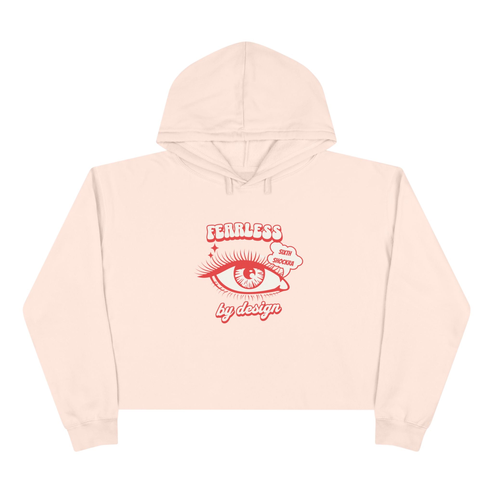 Fearless By Design Unisex Crop Hoodie