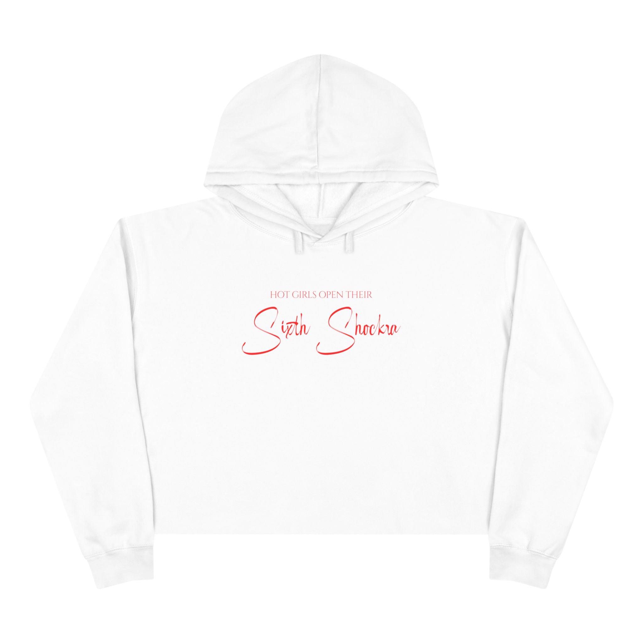Hot Girls Open Their Sixth Shockra Unisex Crop Hoodie