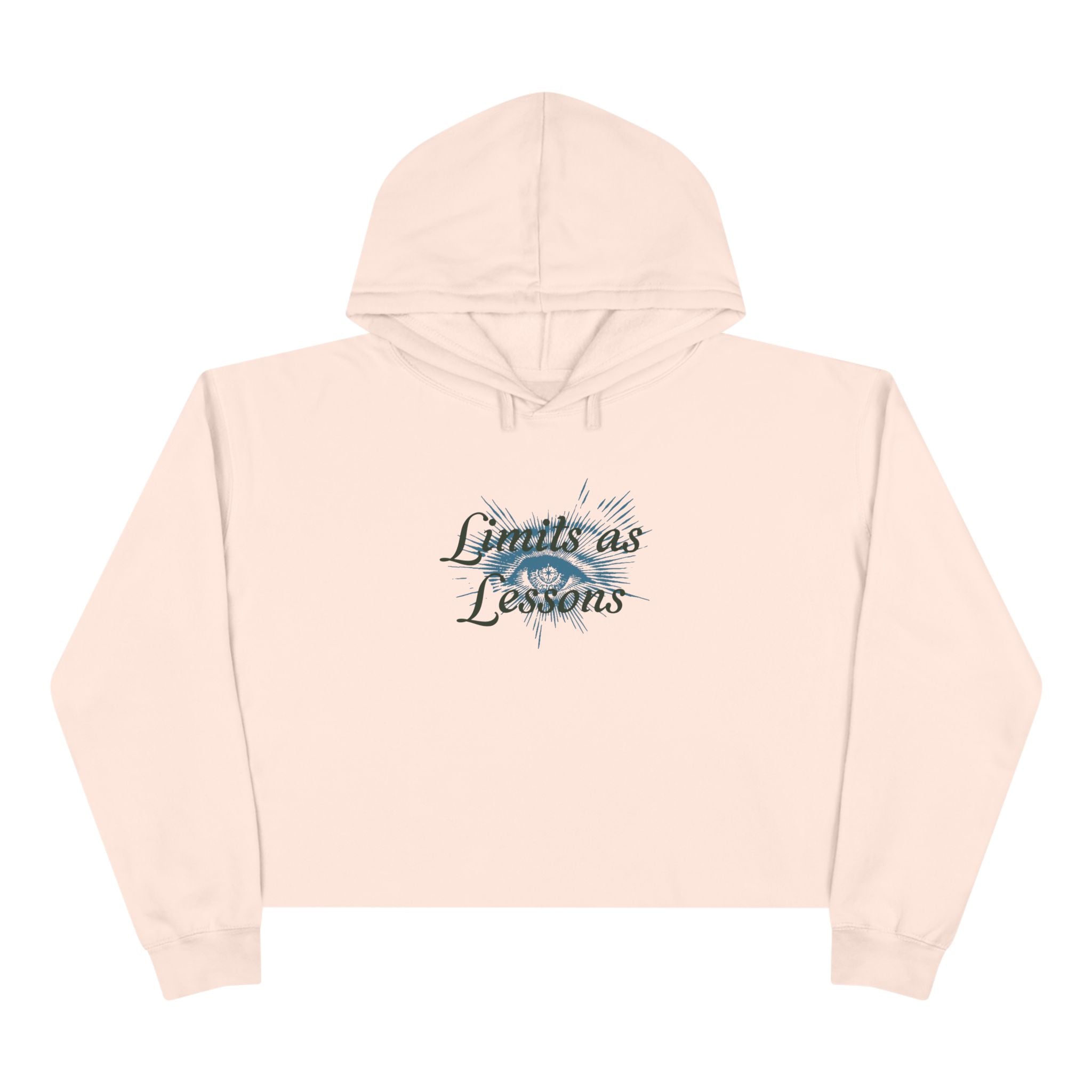 I honor my limits and celebrate my growth Unisex Crop Hoodie