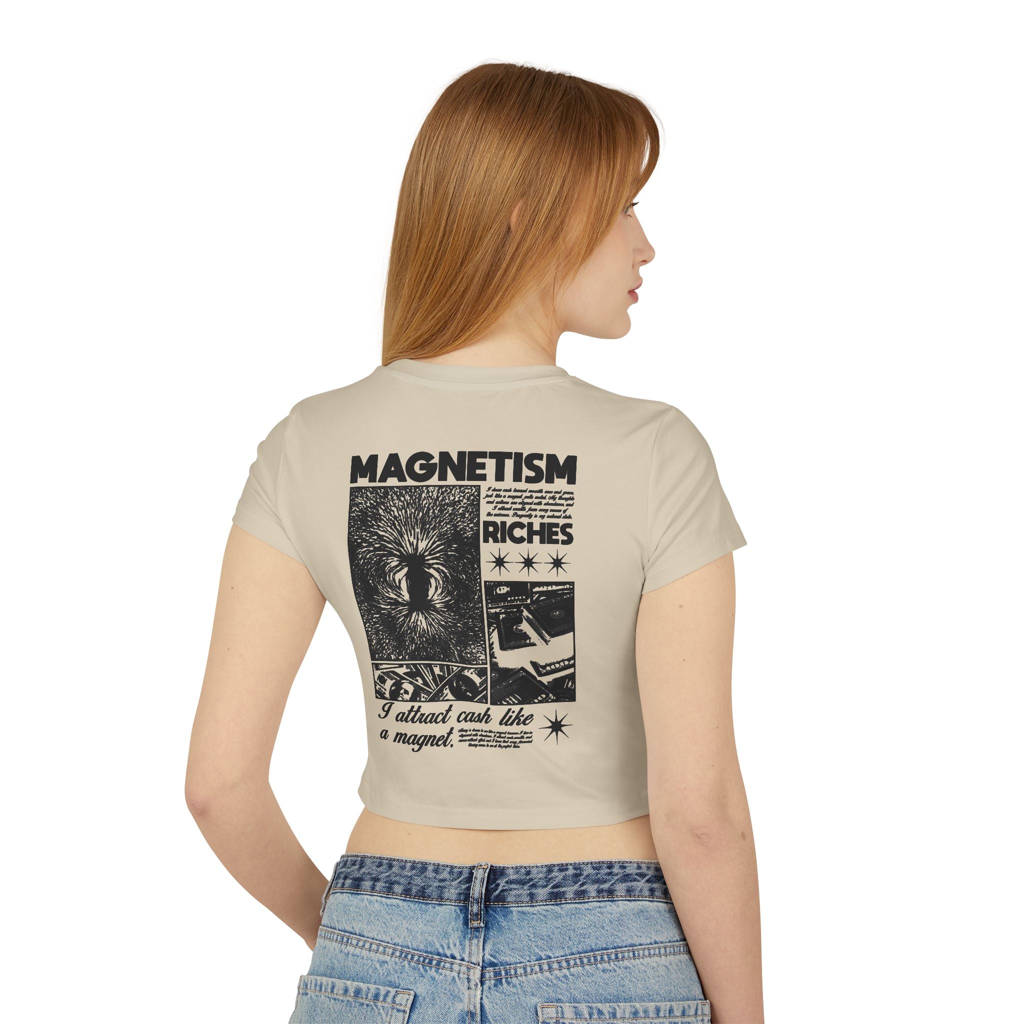 I Attract Cash Like a Magnet Tiny Tee