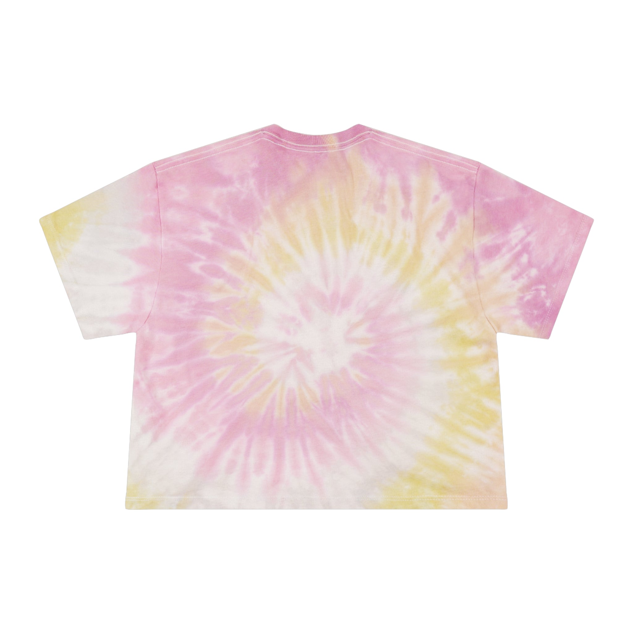 A love that authentic,pure,and unconditional Women's Tie-Dye Crop Tee