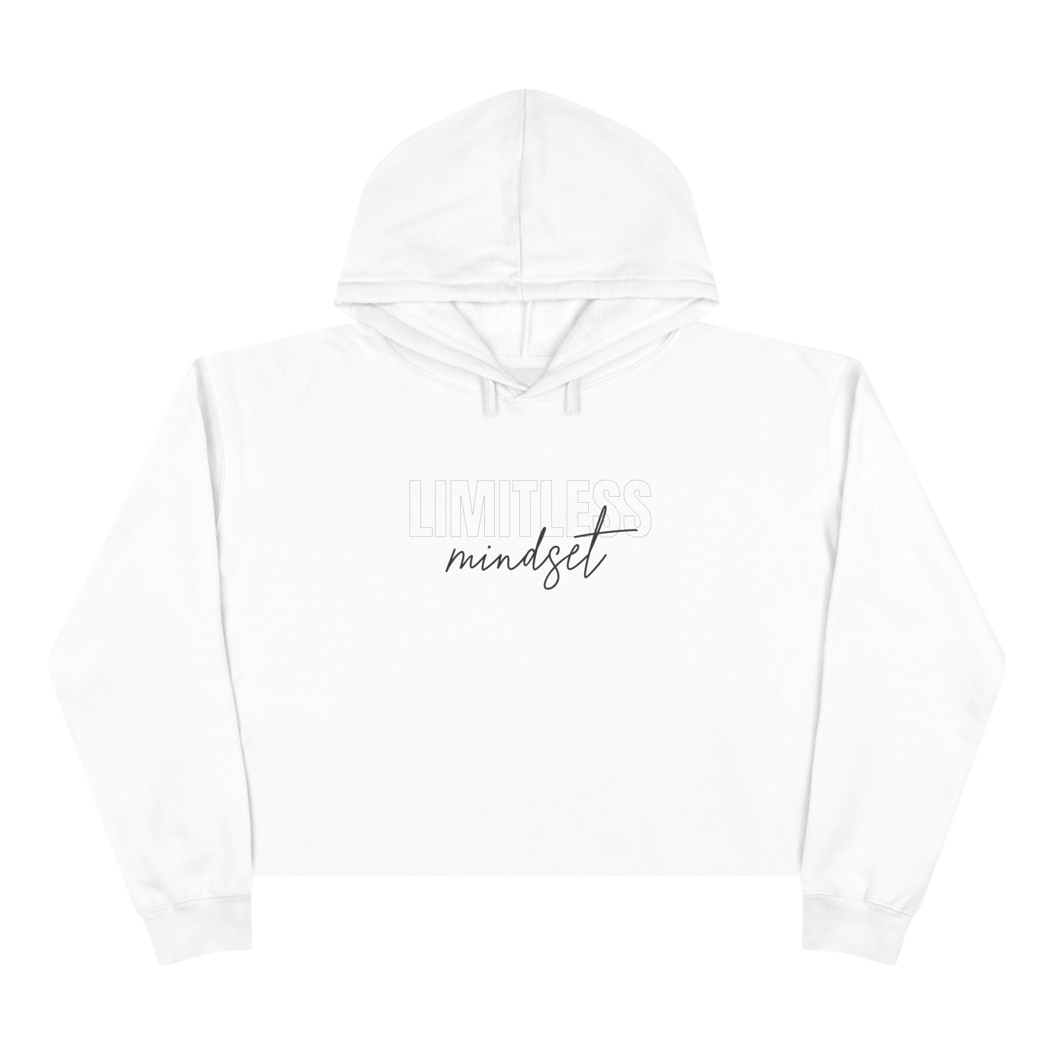 Limitless Mindset Unisex Crop Hoodie