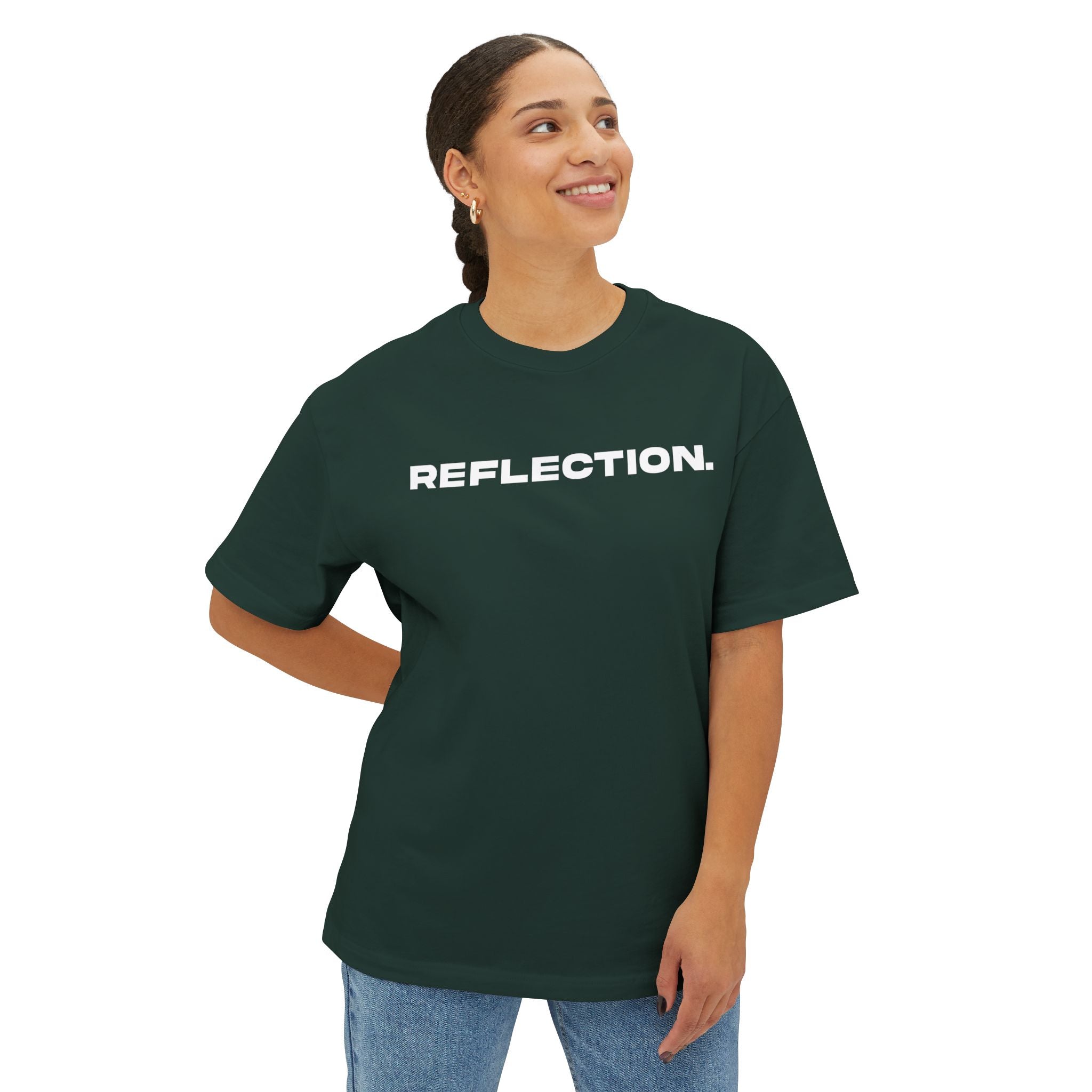 Loving myself is my best flex Oversized Tee