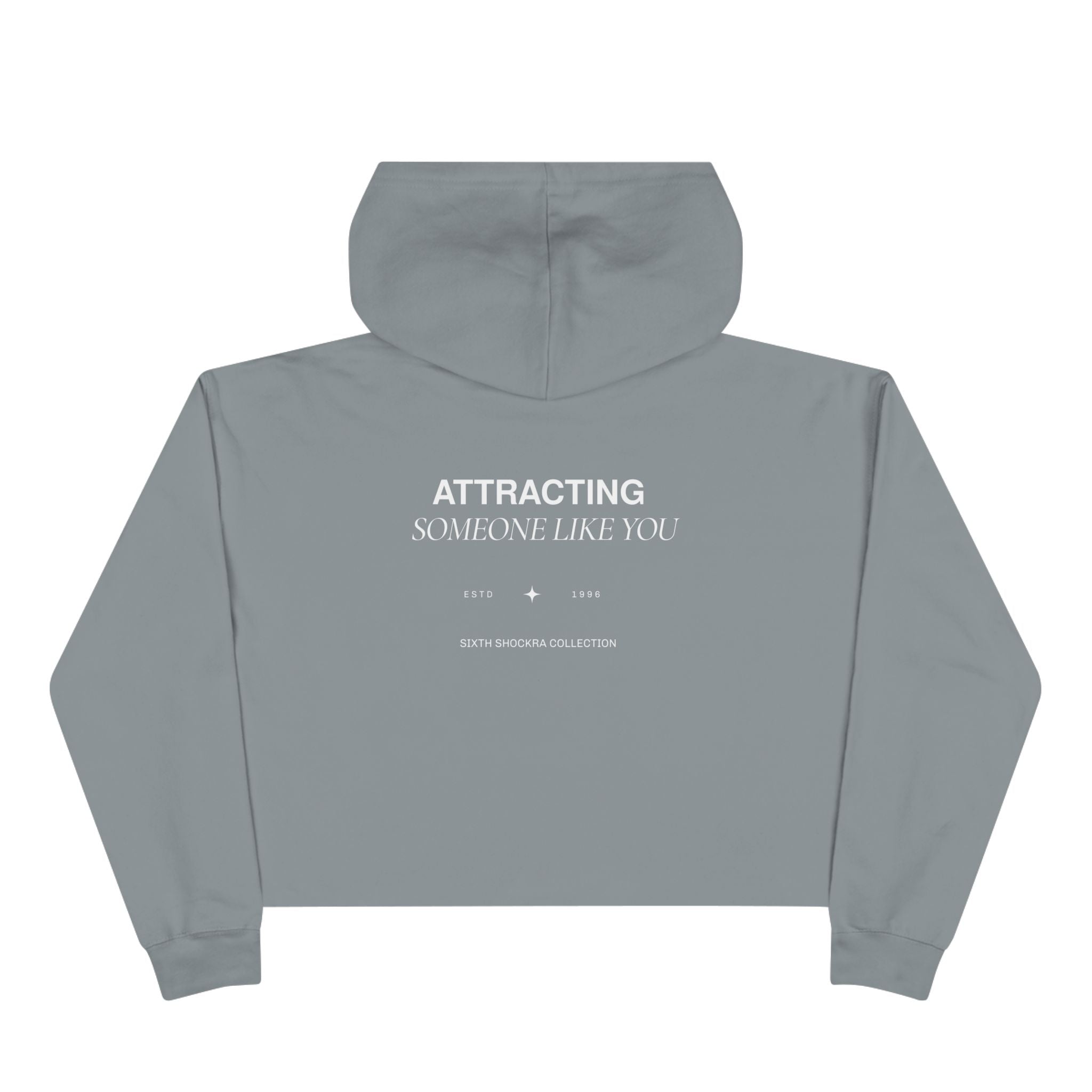 Attracting Someone Like You Unisex Crop Hoodie