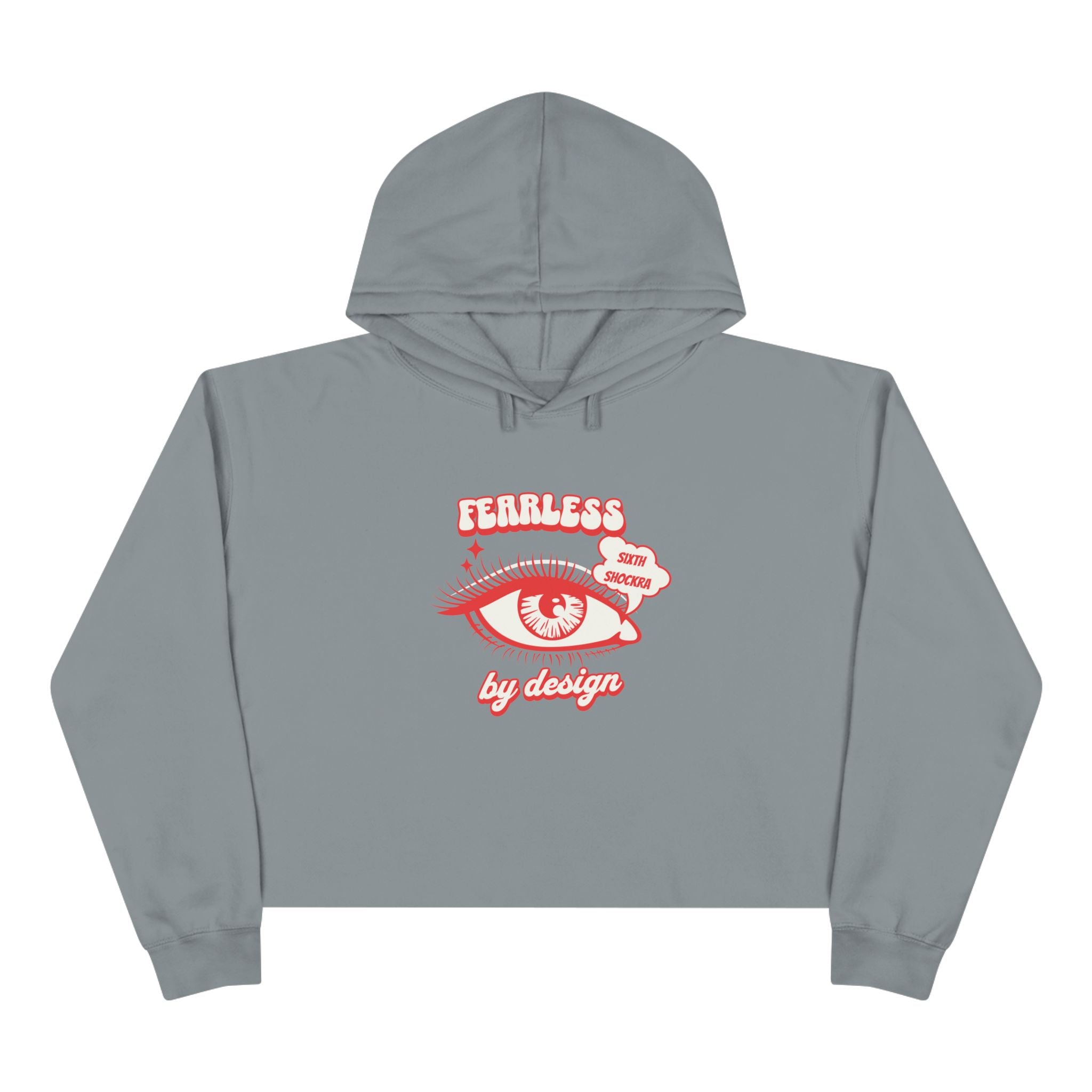 Fearless By Design Unisex Crop Hoodie