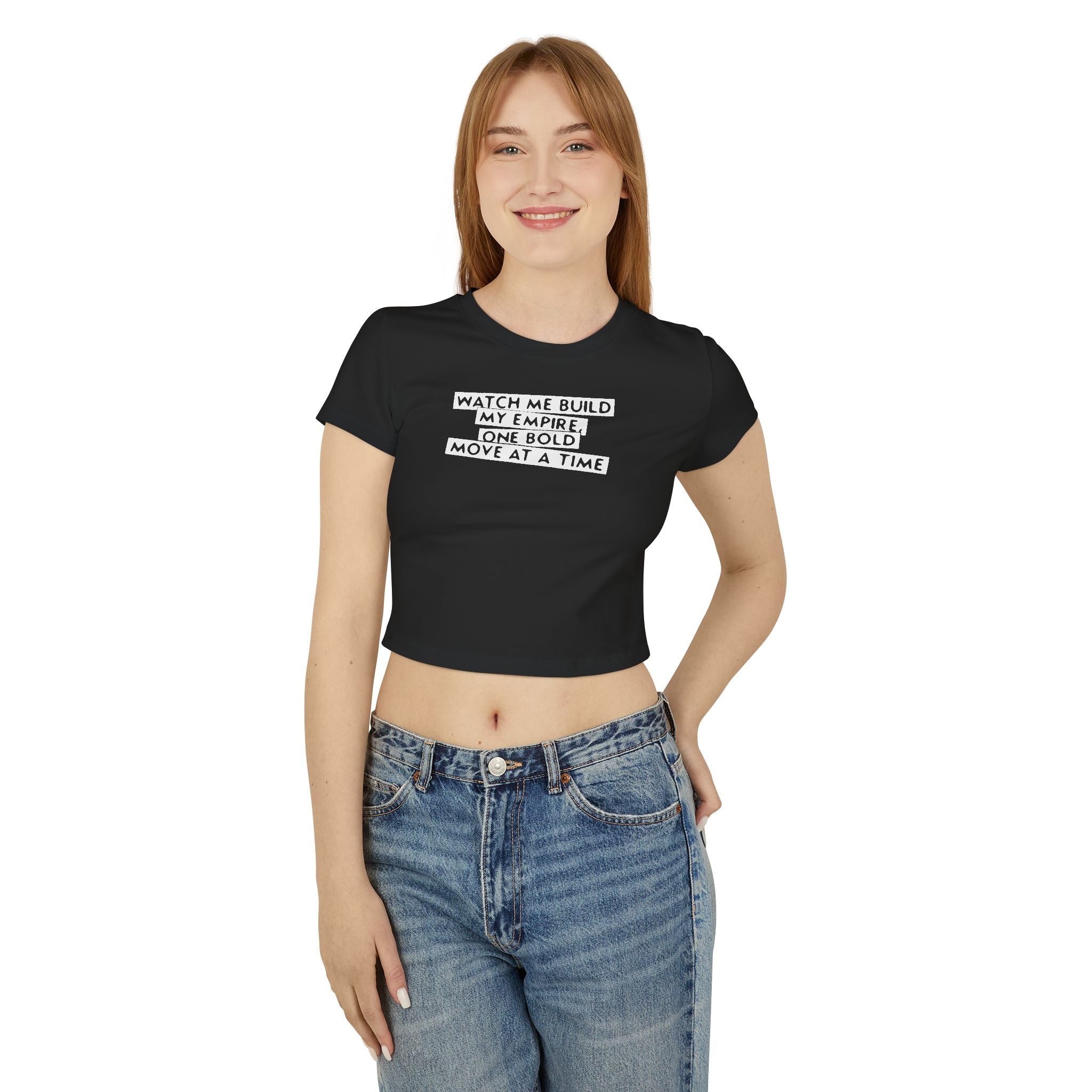 Watch Me Build My Empire, One Bold Move At A time Tiny Tee