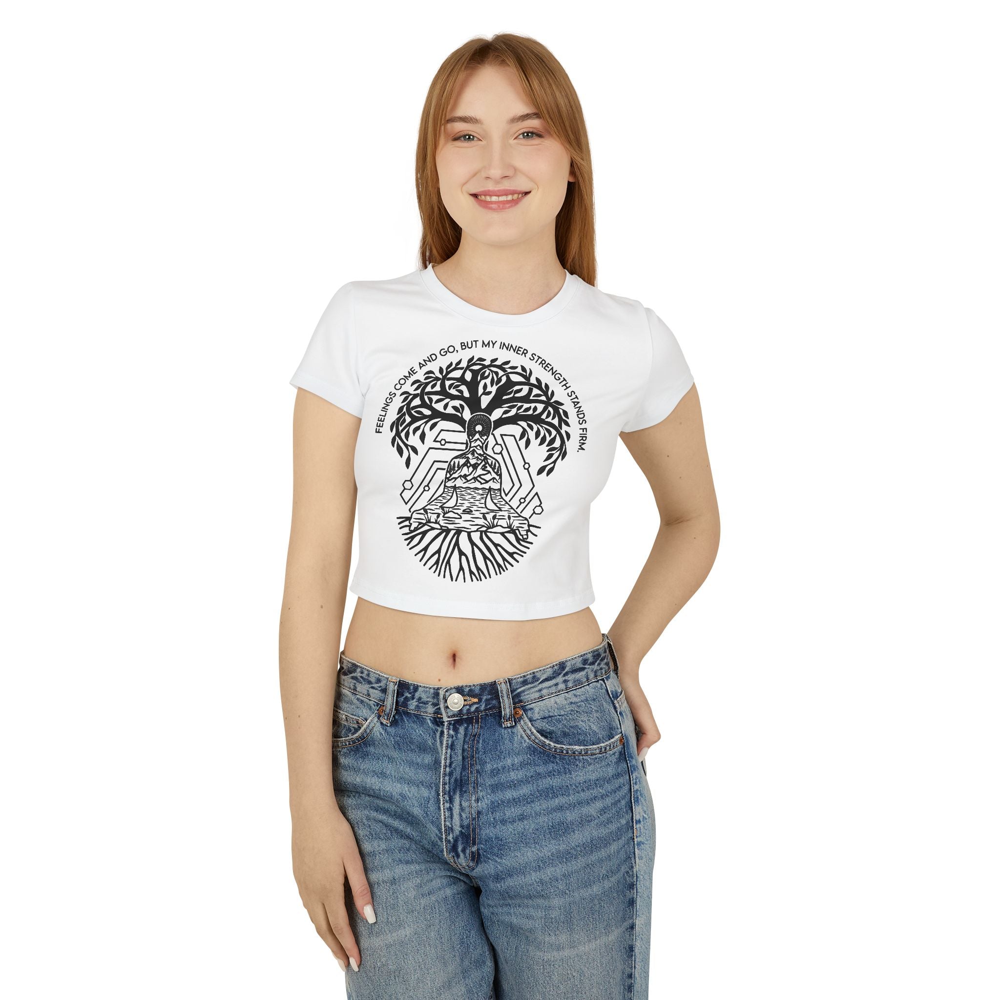 Feelings come and go, but my inner strength stands firm Tiny Tee
