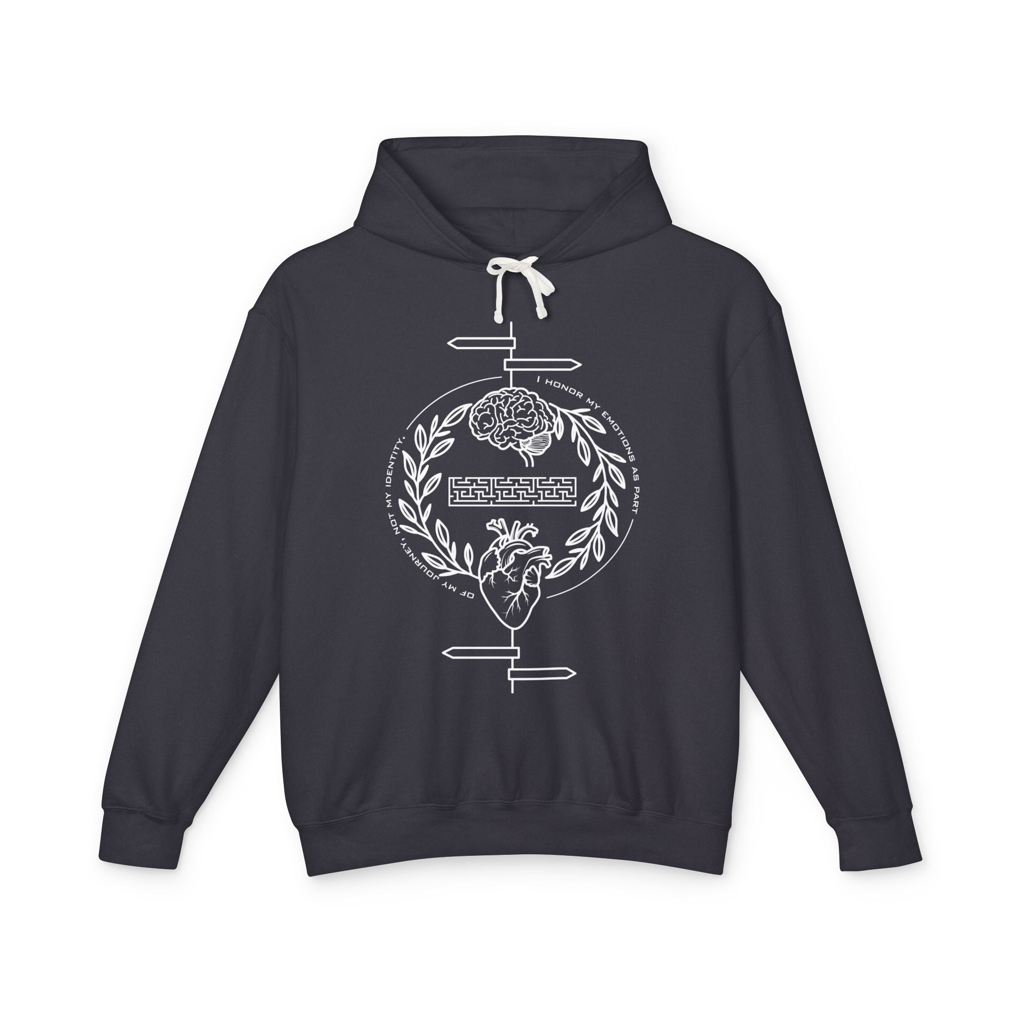 I honor my emotions as part of my journey, not my identity Hoodie