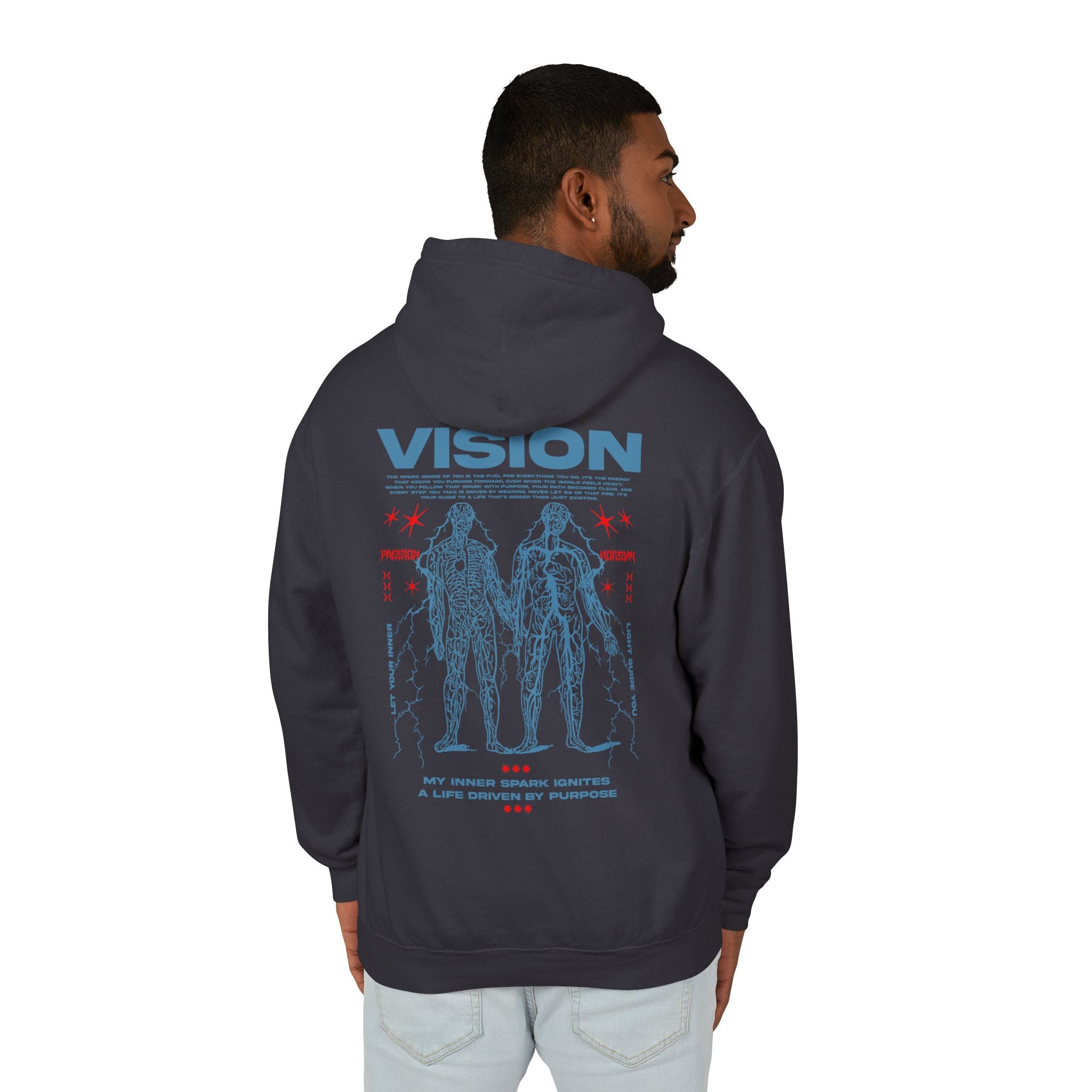 My inner spark ignites a life driven by purpose Hoodie