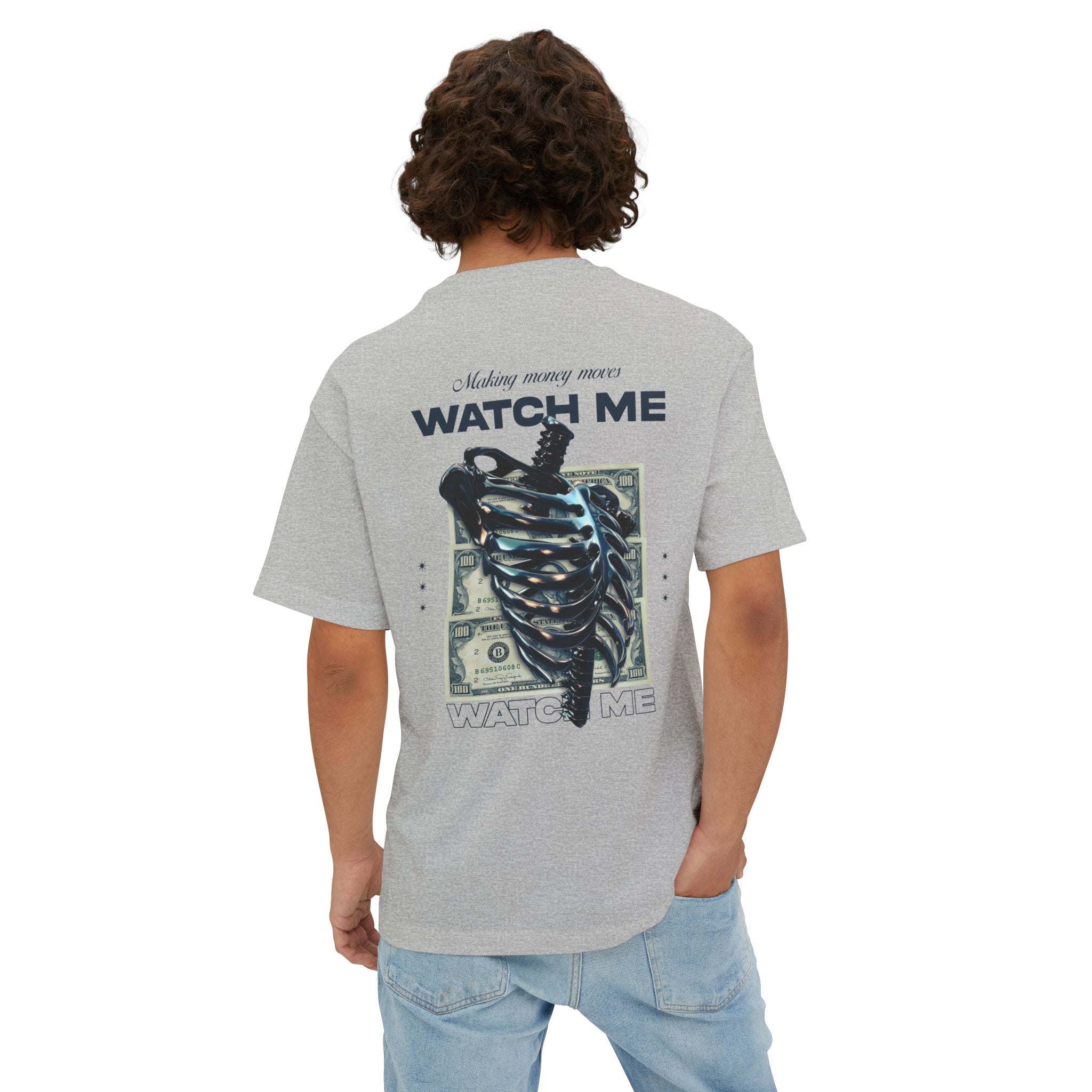 Making Money Moves Watch Me Heavy Cotton Tee