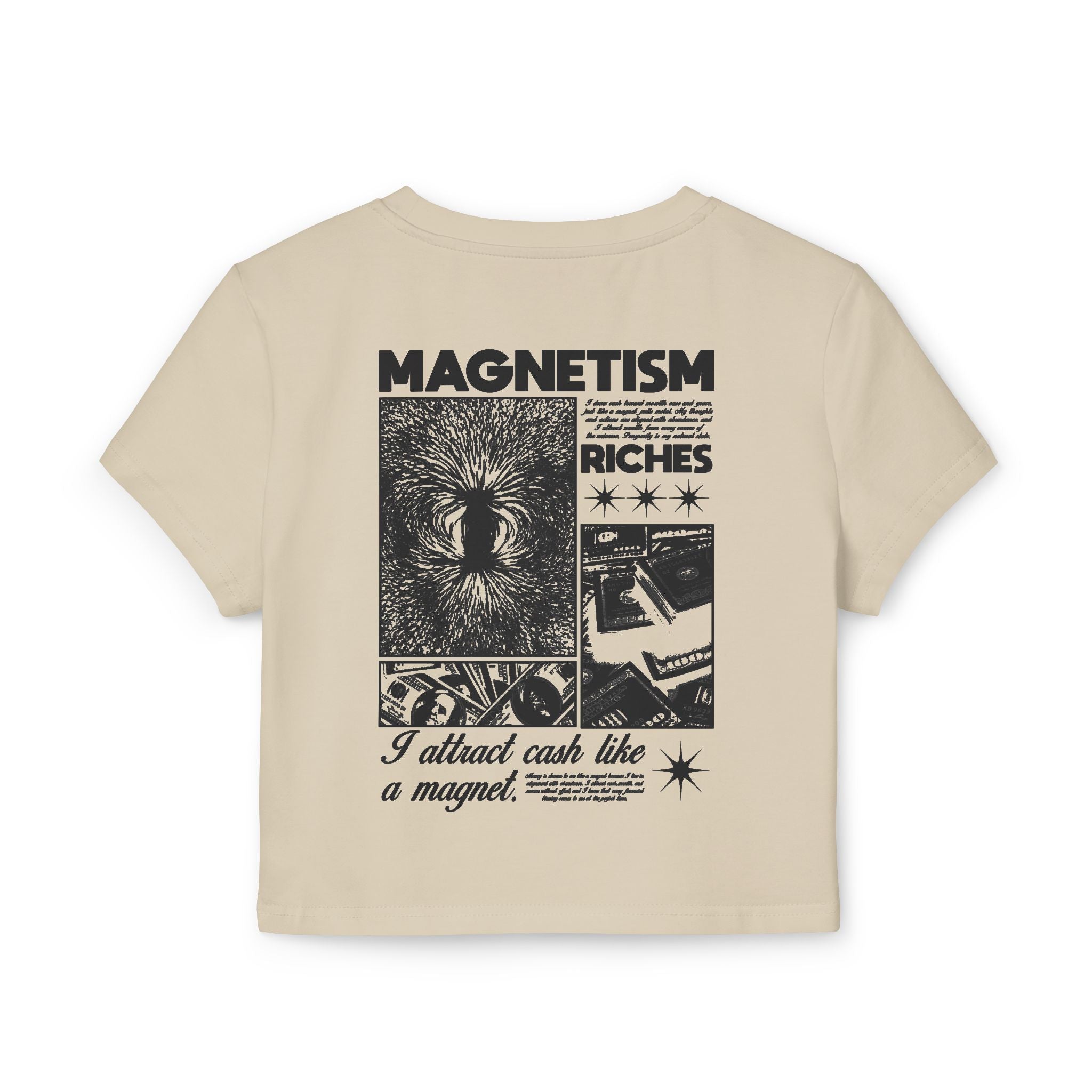 I Attract Cash Like a Magnet Tiny Tee