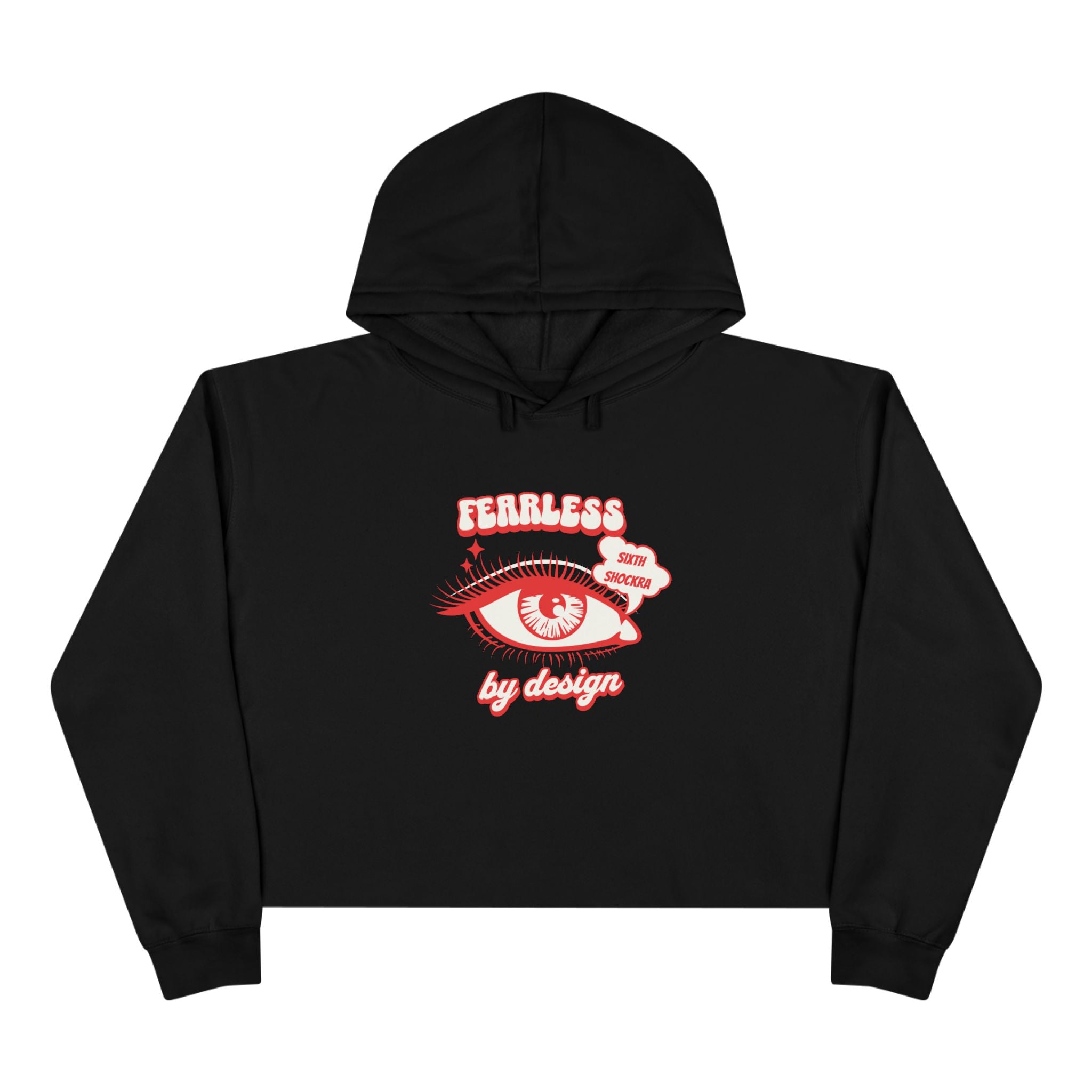 Fearless By Design Unisex Crop Hoodie
