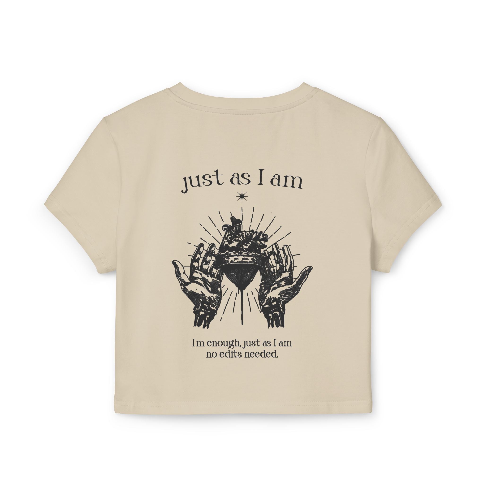 I’m enough, just as I am—no edits needed Tiny Tee