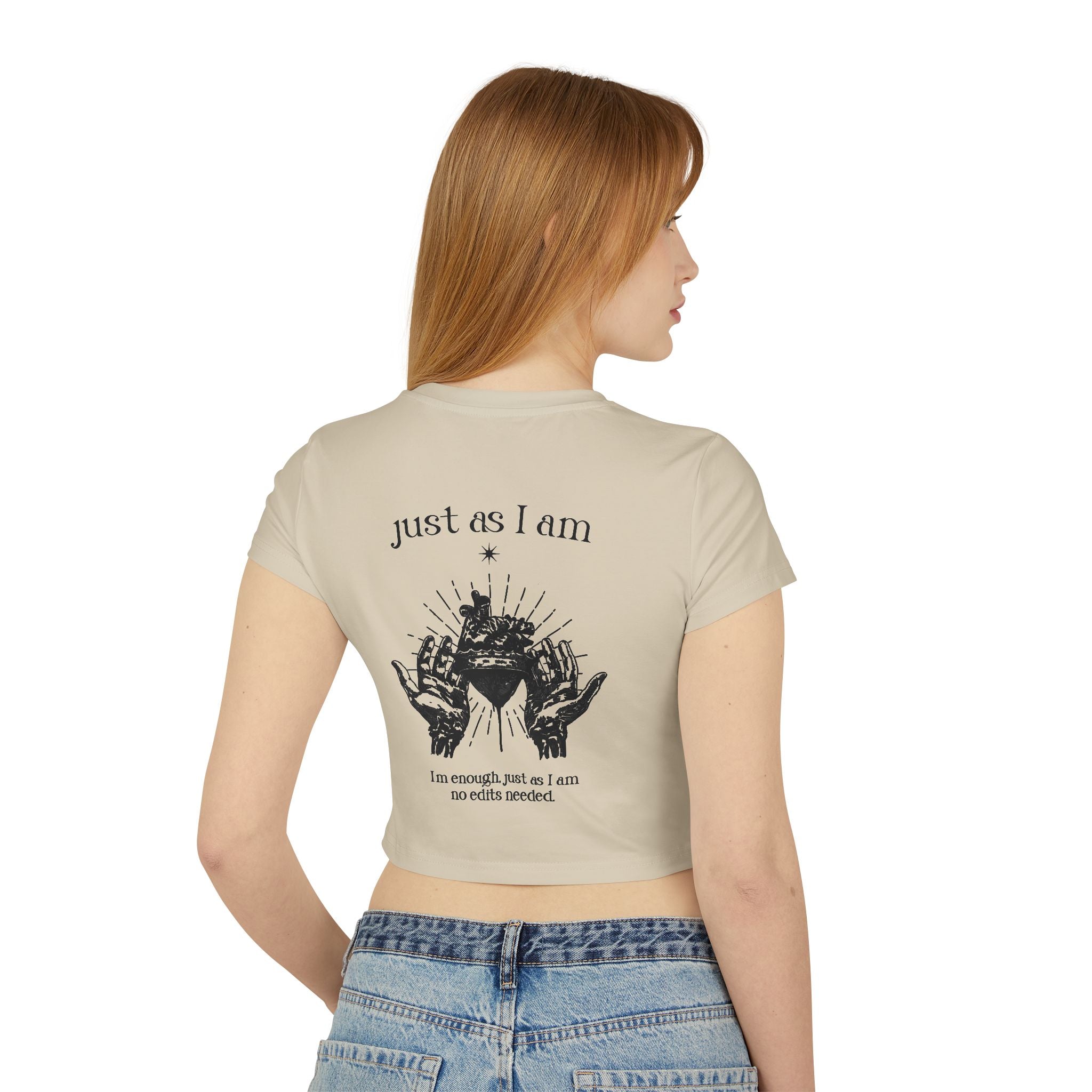 I’m enough, just as I am—no edits needed Tiny Tee