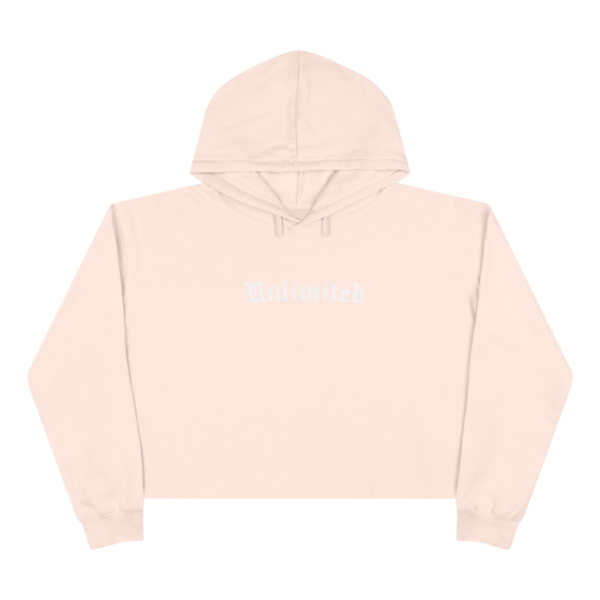 Unlimited Unisex Crop Hoodie