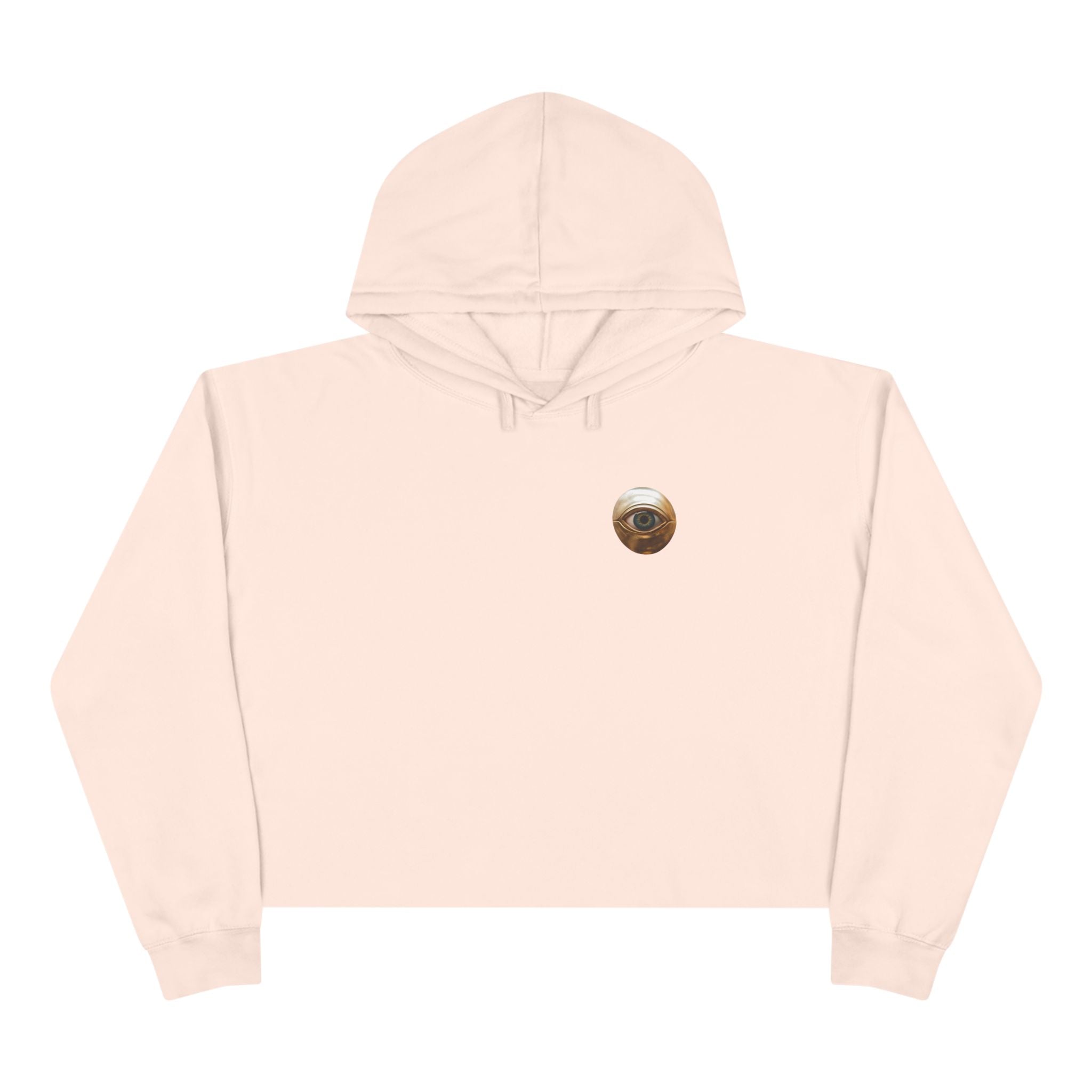 Money Moves Only Crop Hoodie