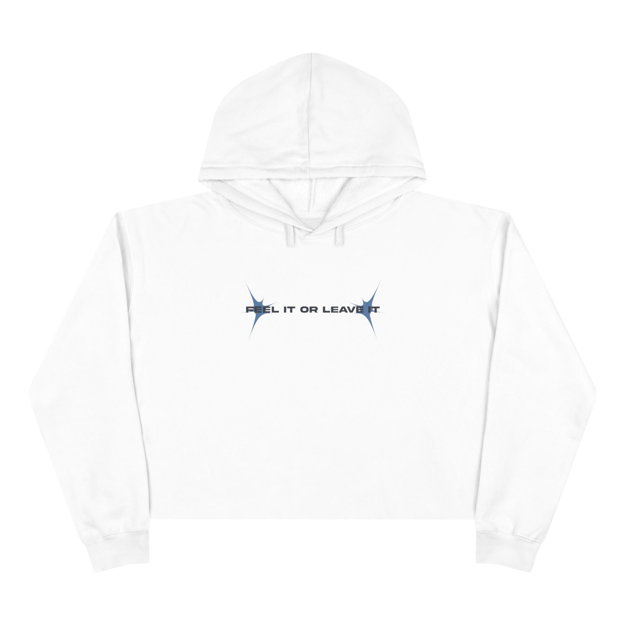 I pour my heart into what I love Unisex Crop Hoodie