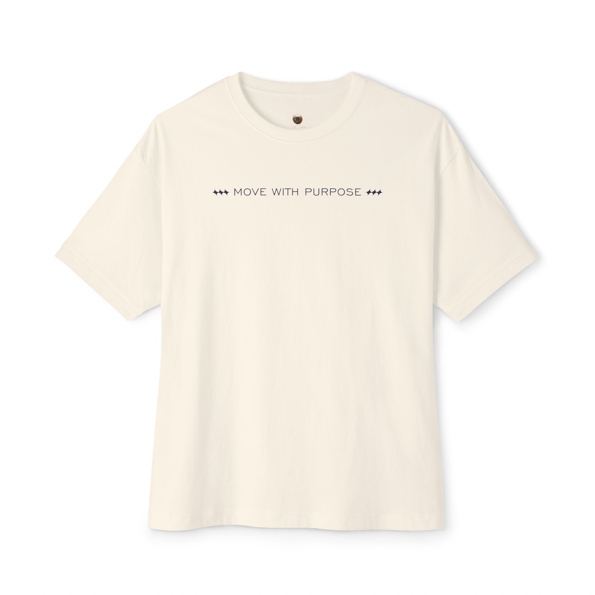 Every choice I make aligns me closer to my mission Unisex Oversized Tee