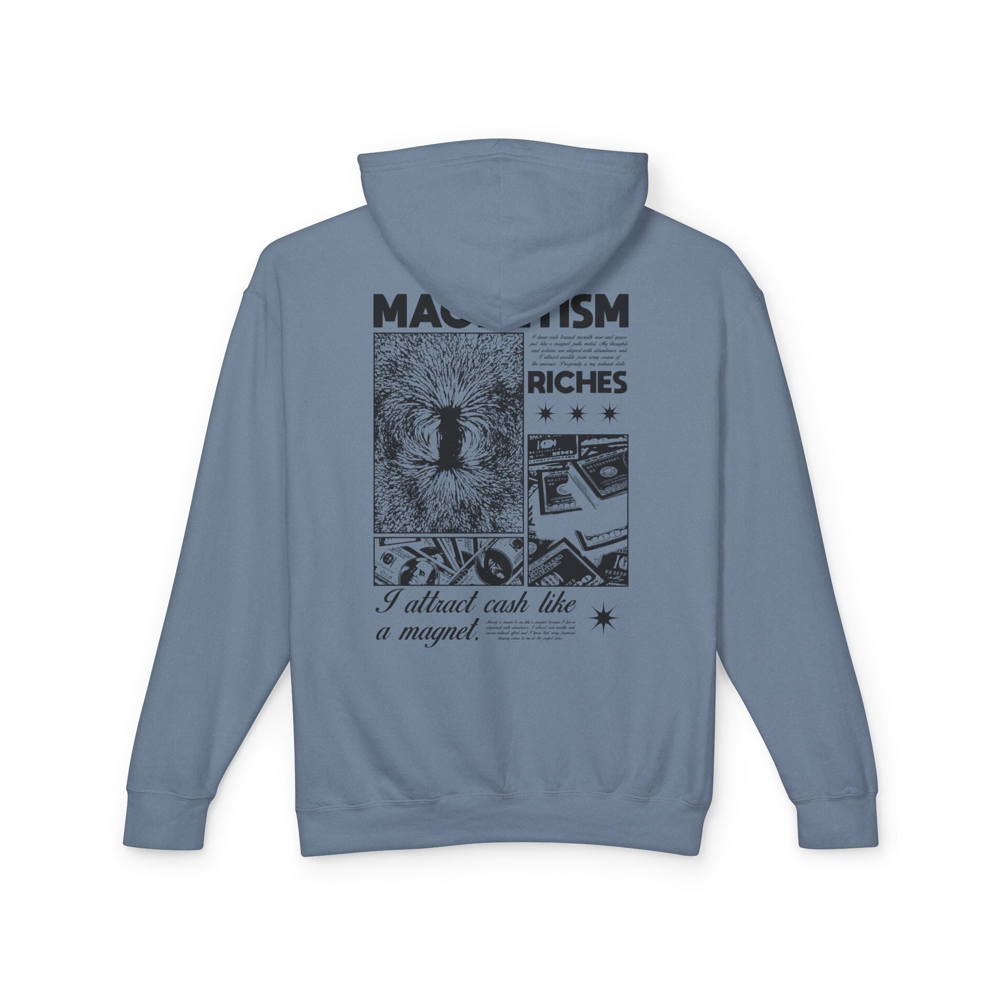 I Attract Cash Like A Magnet Hooded Sweatshirt