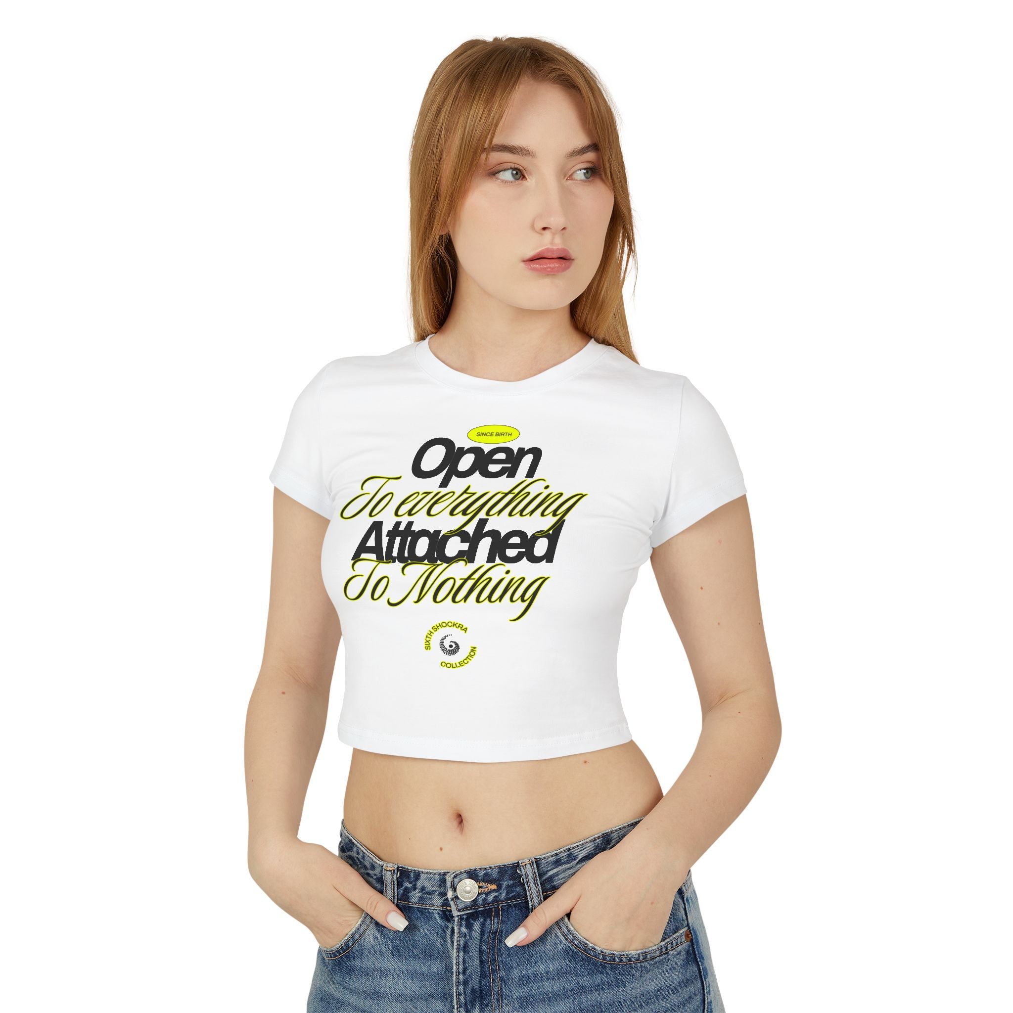 Open To Everything Attached To Nothing tiny Tee