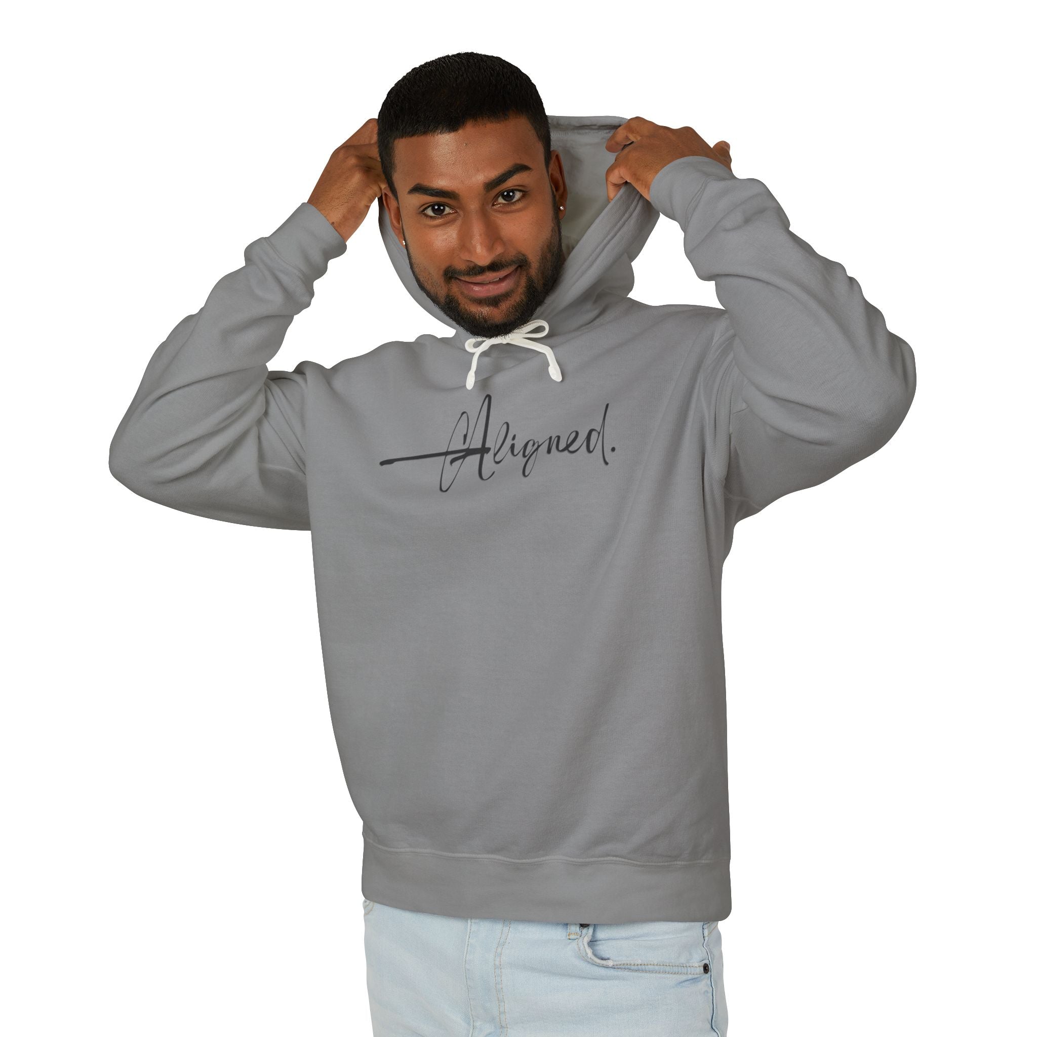 Aligned Hooded Sweatshirt