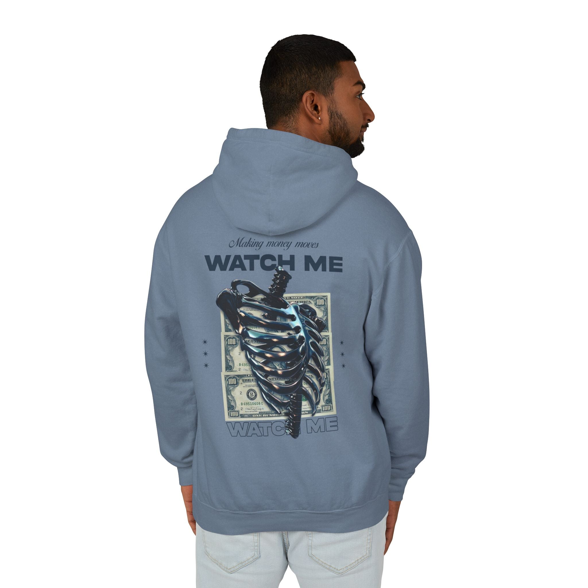 Making Money Moves Watch Me Hooded Sweatshirt