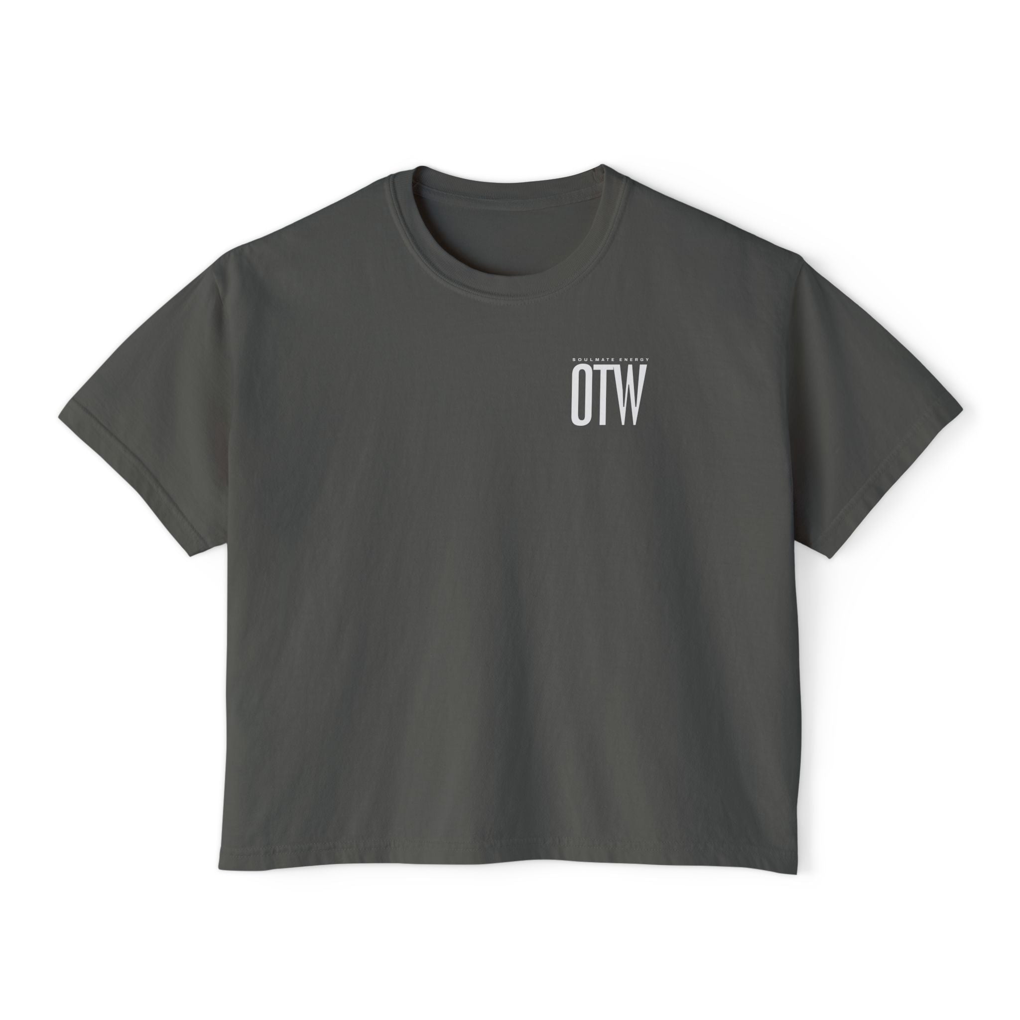 Soul Mate Energy OTW Unisex Cropped Boxy Tee