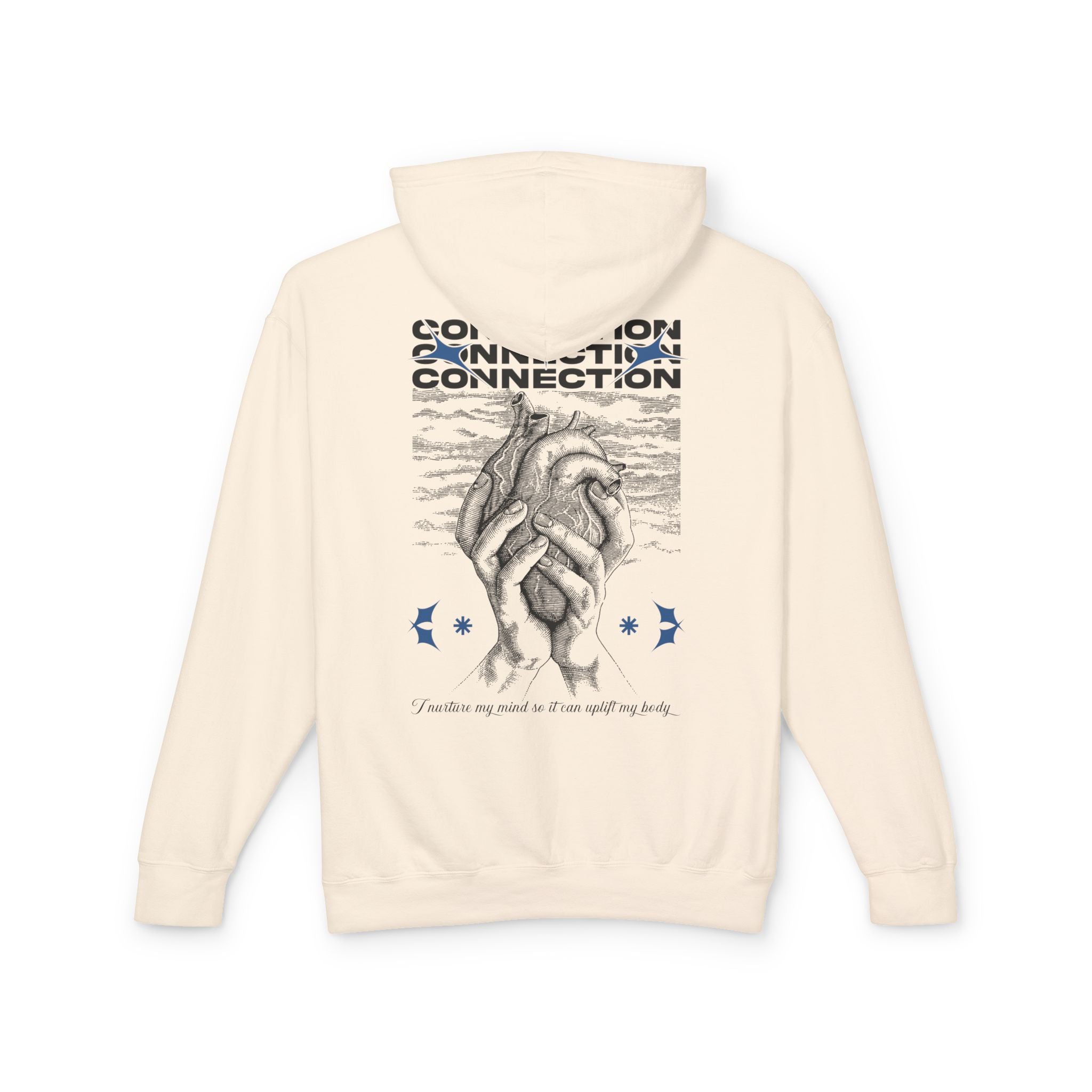 I nurture my mind so it can uplift my body Hoodie