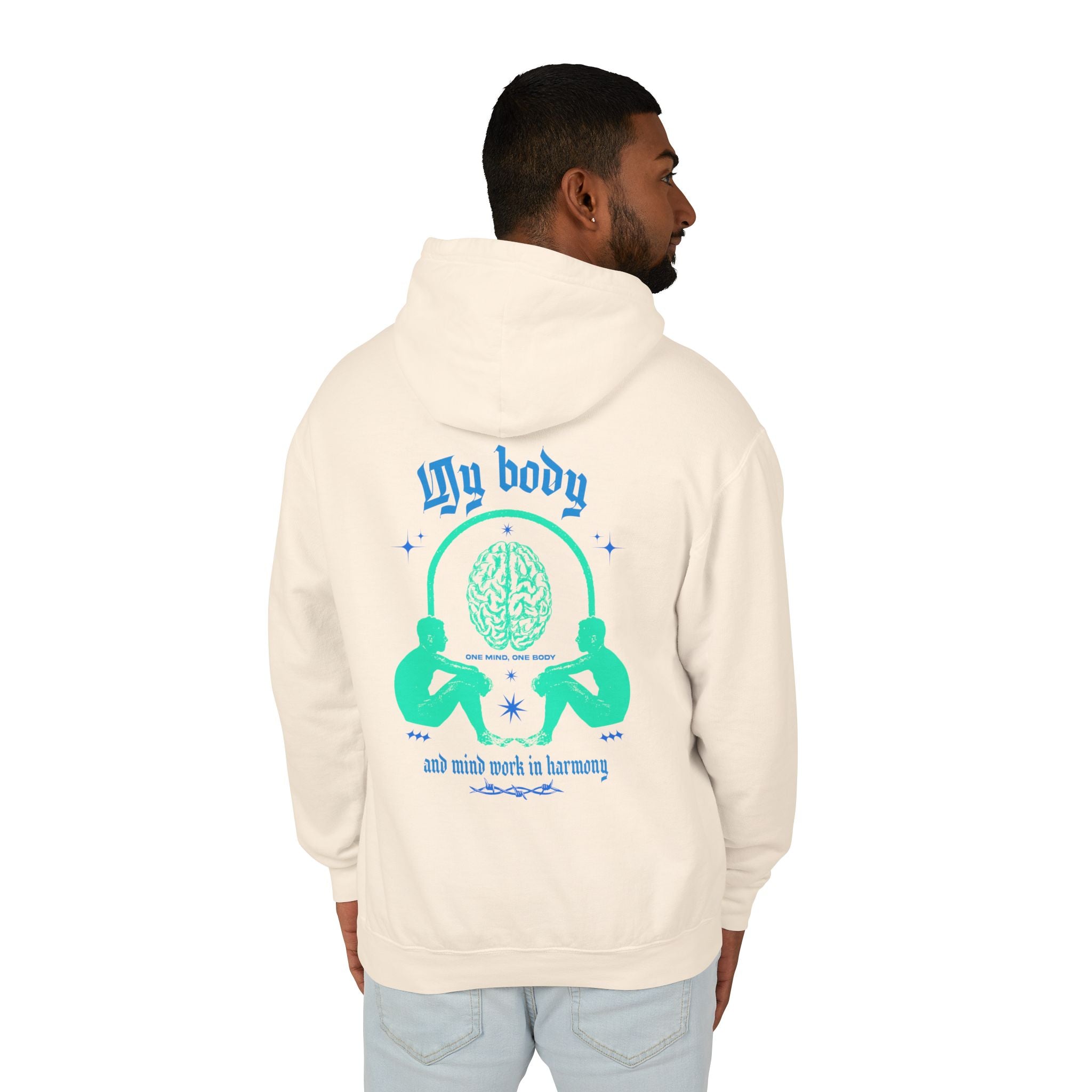 My body and mind work in harmony Hoodie