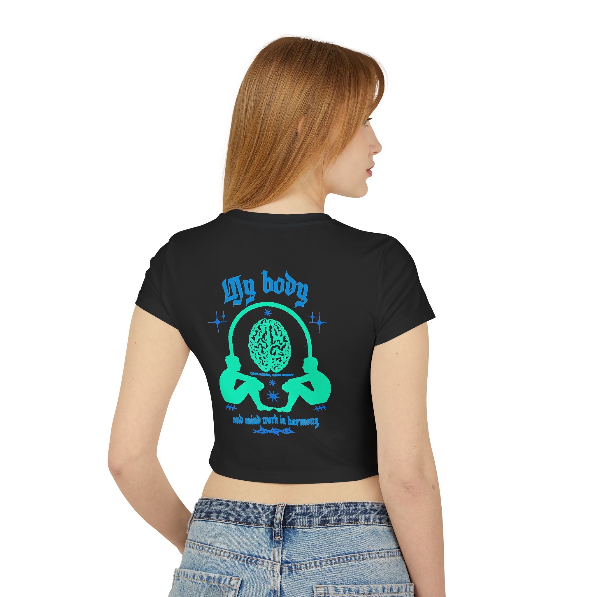 My body and mind work in harmony Tiny Tee
