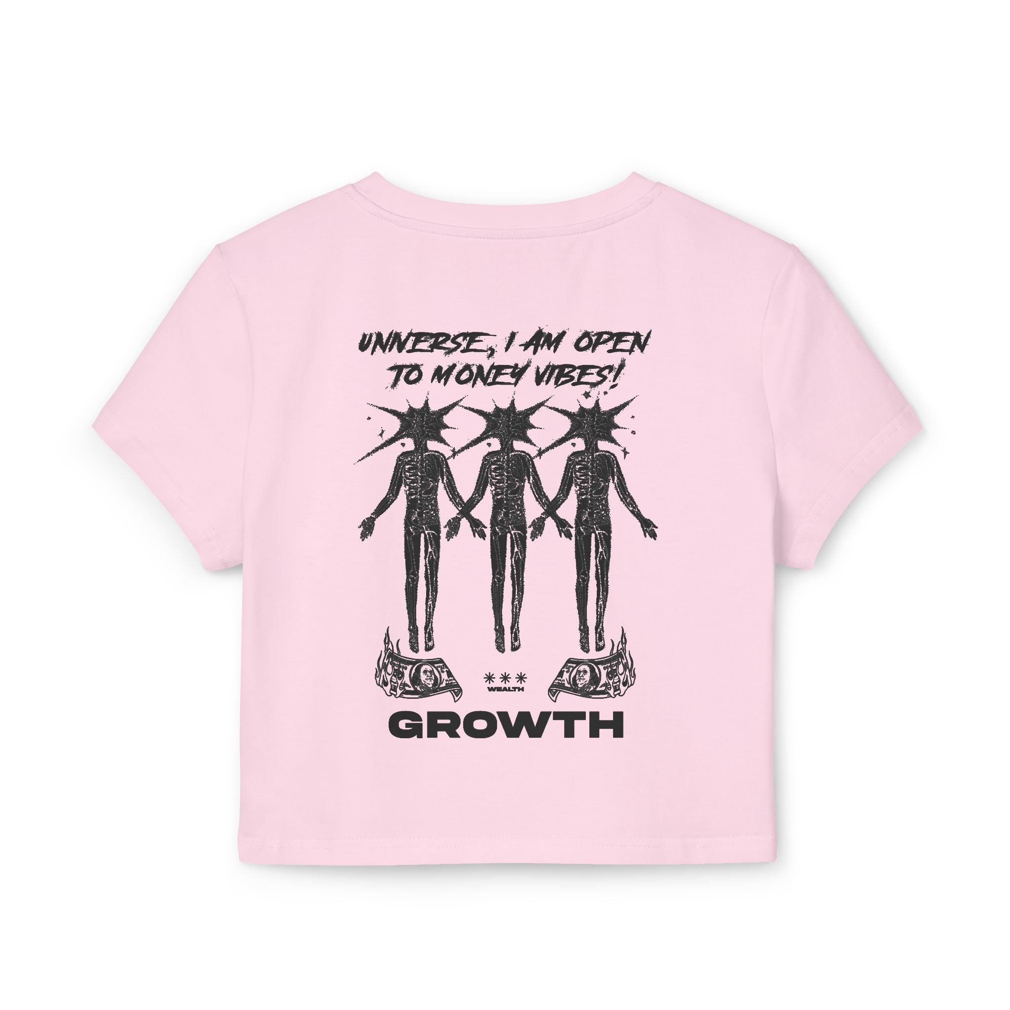 Universe I am open to Money Vibes Tiny Tee