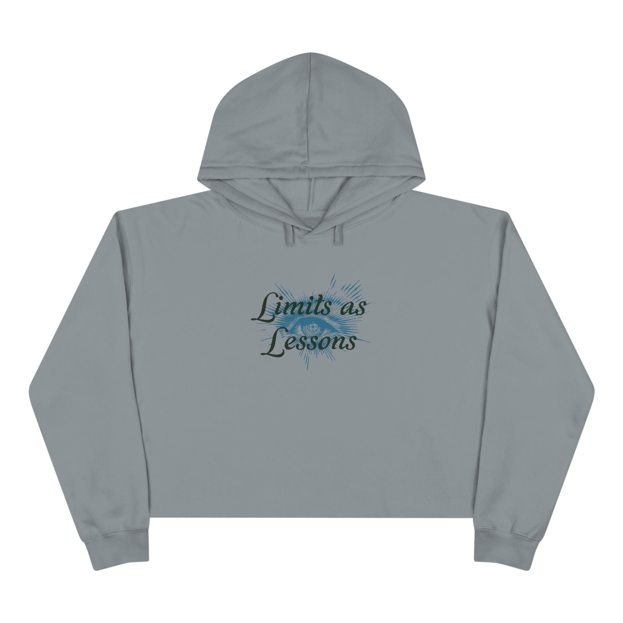 I honor my limits and celebrate my growth Unisex Crop Hoodie