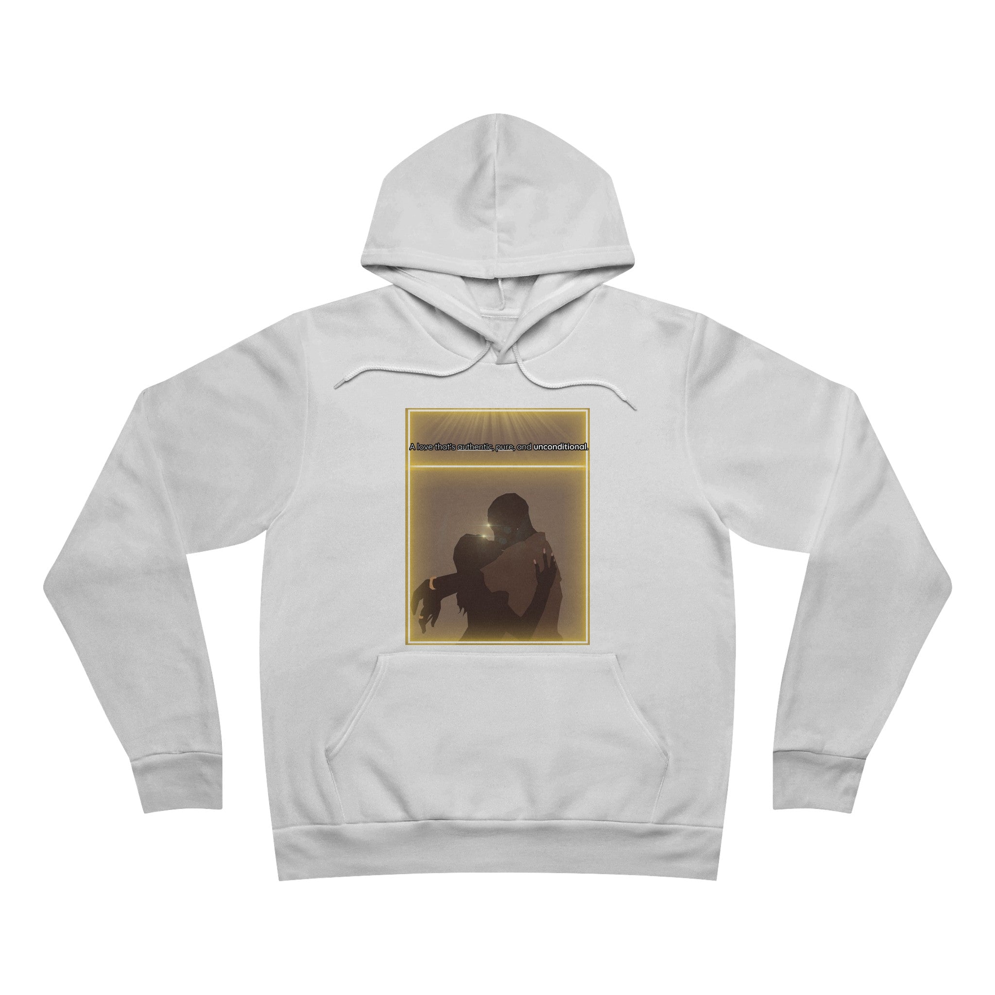 A love that's authentic,pure,and unconditional Unisex Pullover Hoodie