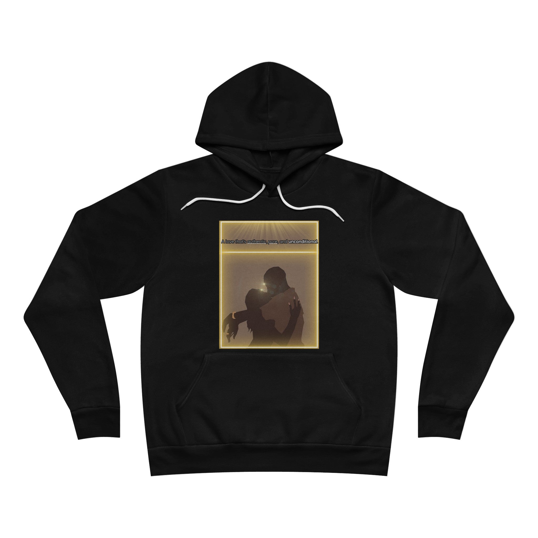 A love that's authentic,pure,and unconditional Unisex Pullover Hoodie