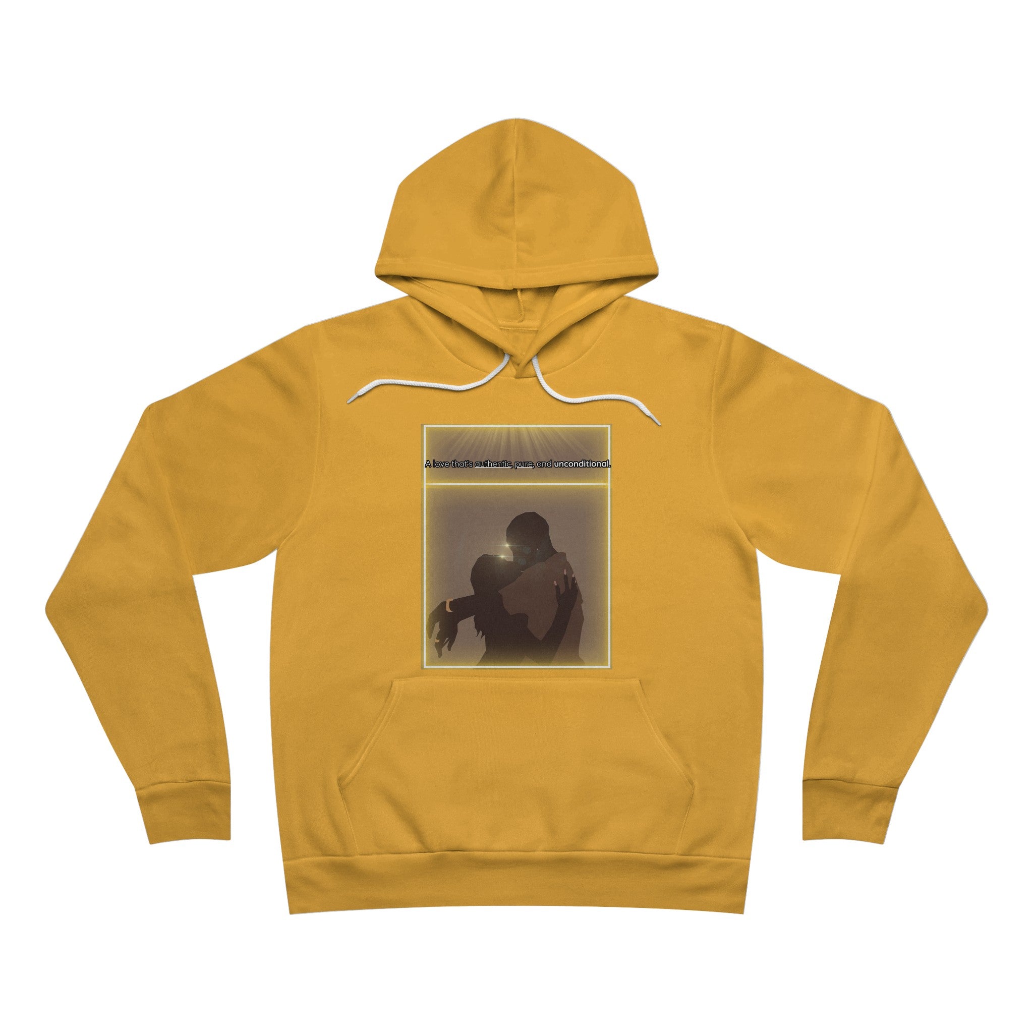 A love that's authentic,pure,and unconditional Unisex Pullover Hoodie